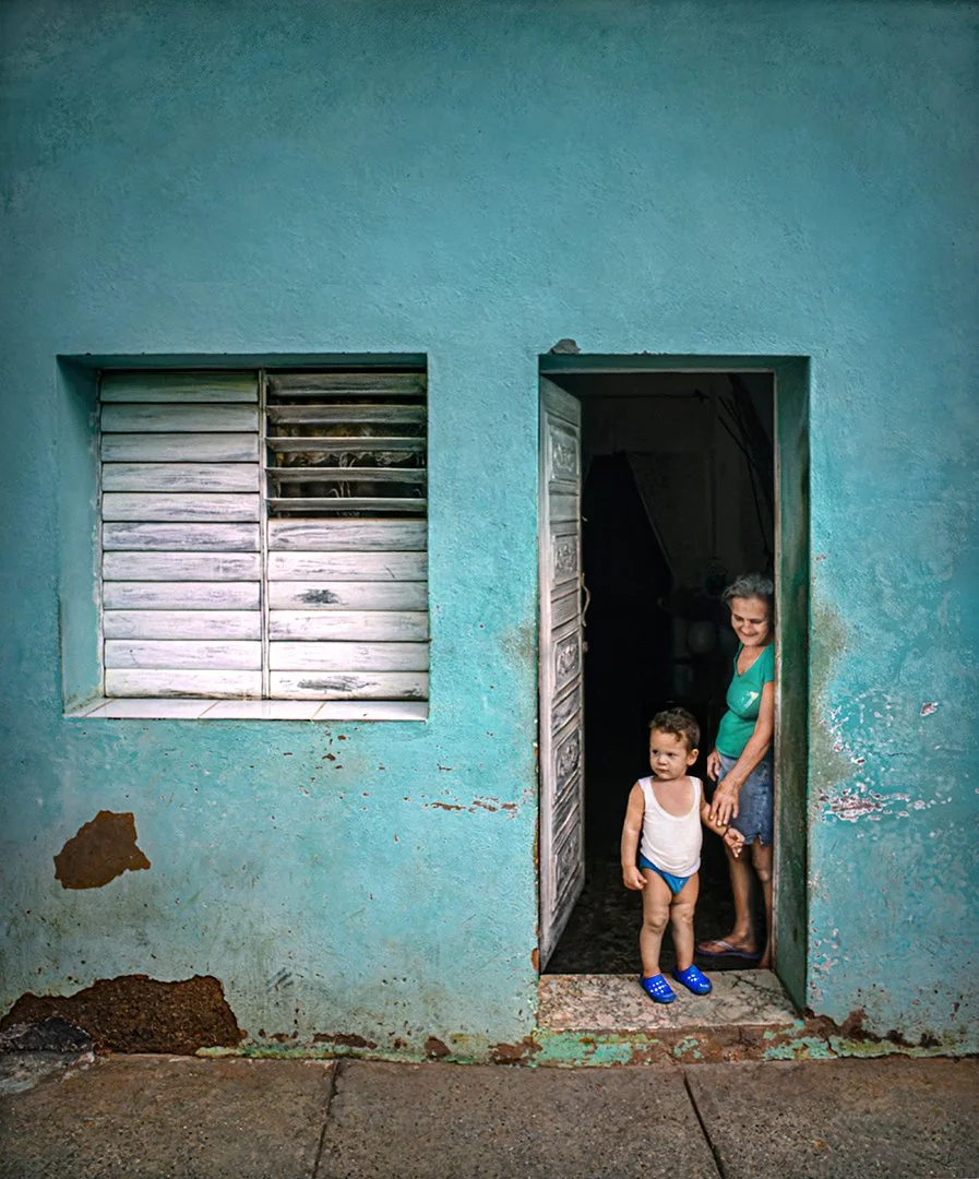 Blue Shoes. -  Trinidad, Cuba  2019