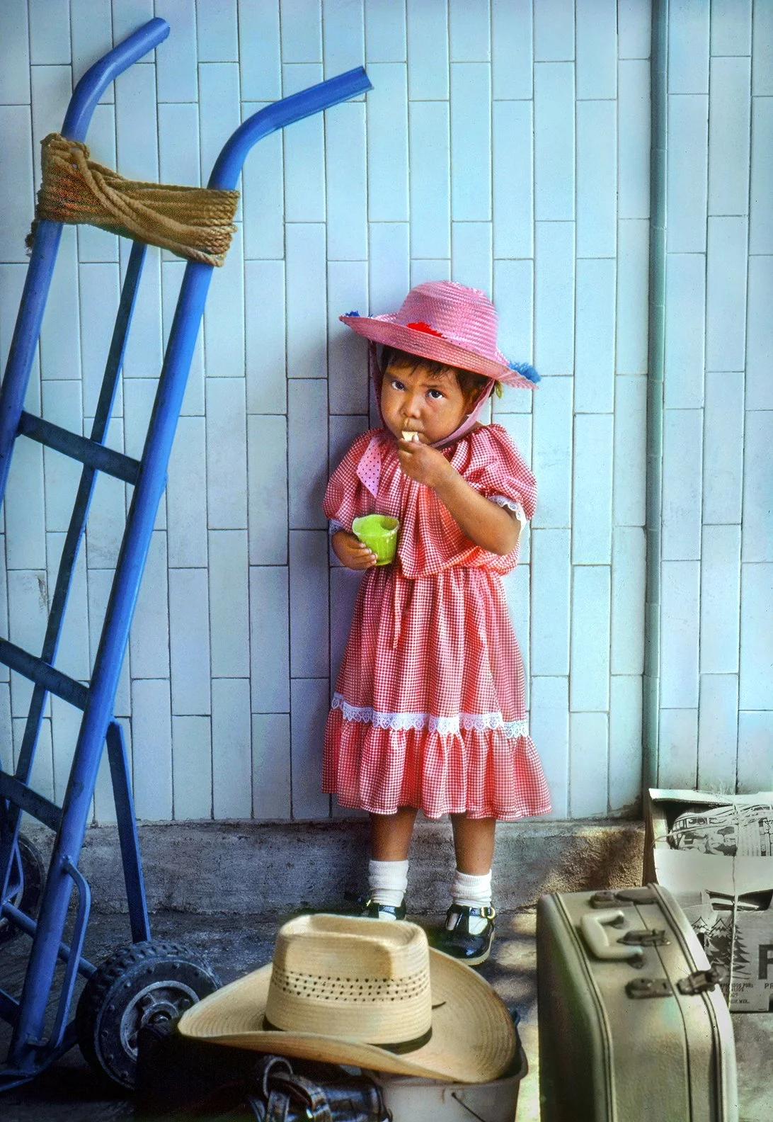 Bus Depot  - Uruapan, Mexico  1980