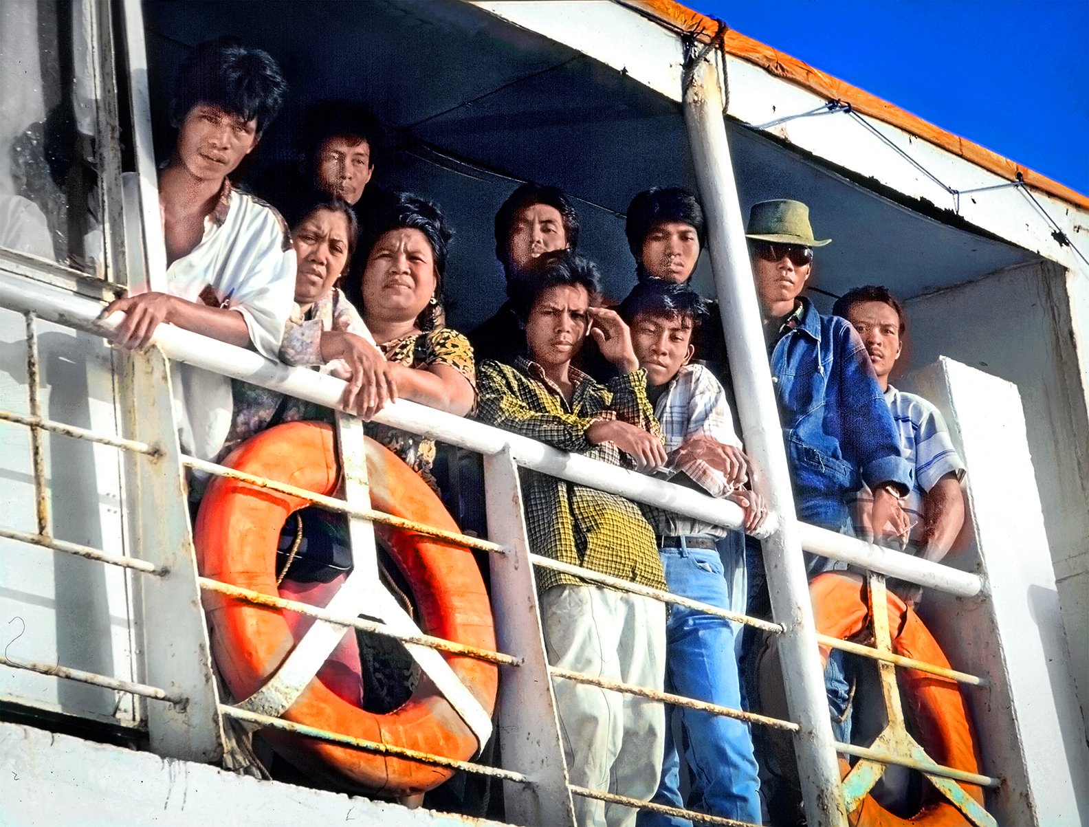Passenger ferry - Semarang, Indonesia 1993 - client: Royal Cruise Line