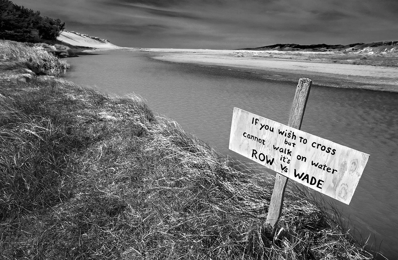 Row vs Wade - Salmon Creek, just north of Bodega Bay on Pacific coast off Hwy 1 - Sonoma County, Northern California 2009 