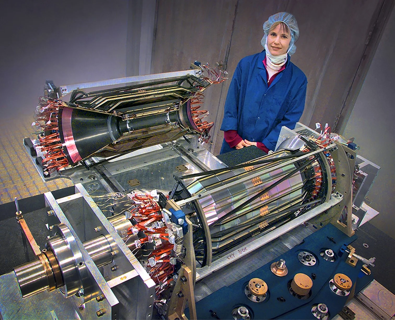 Natalie Roe  - LBNL Nuclear Physicist with BABAR - Silicon Vortex Tracker  1999 - Berkeley, California - client: LBNL/US Dept. of Energy