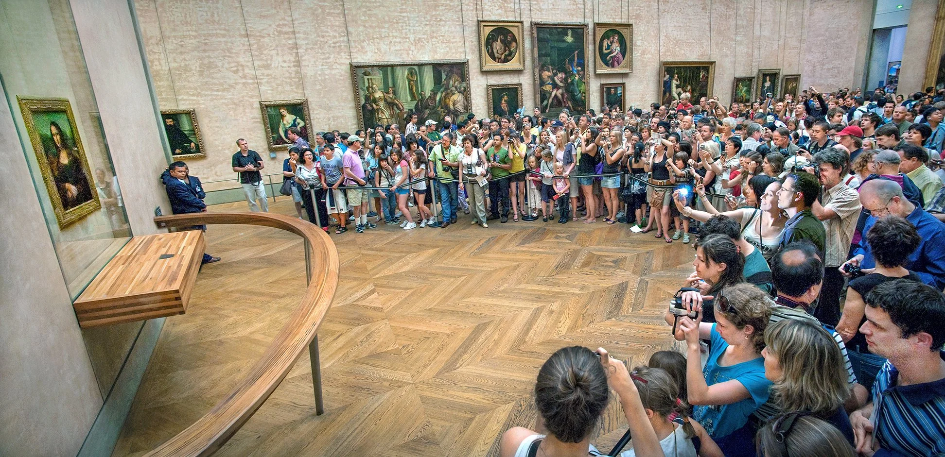 Mona Lisa - Musée du Louvre - Paris, France 2008