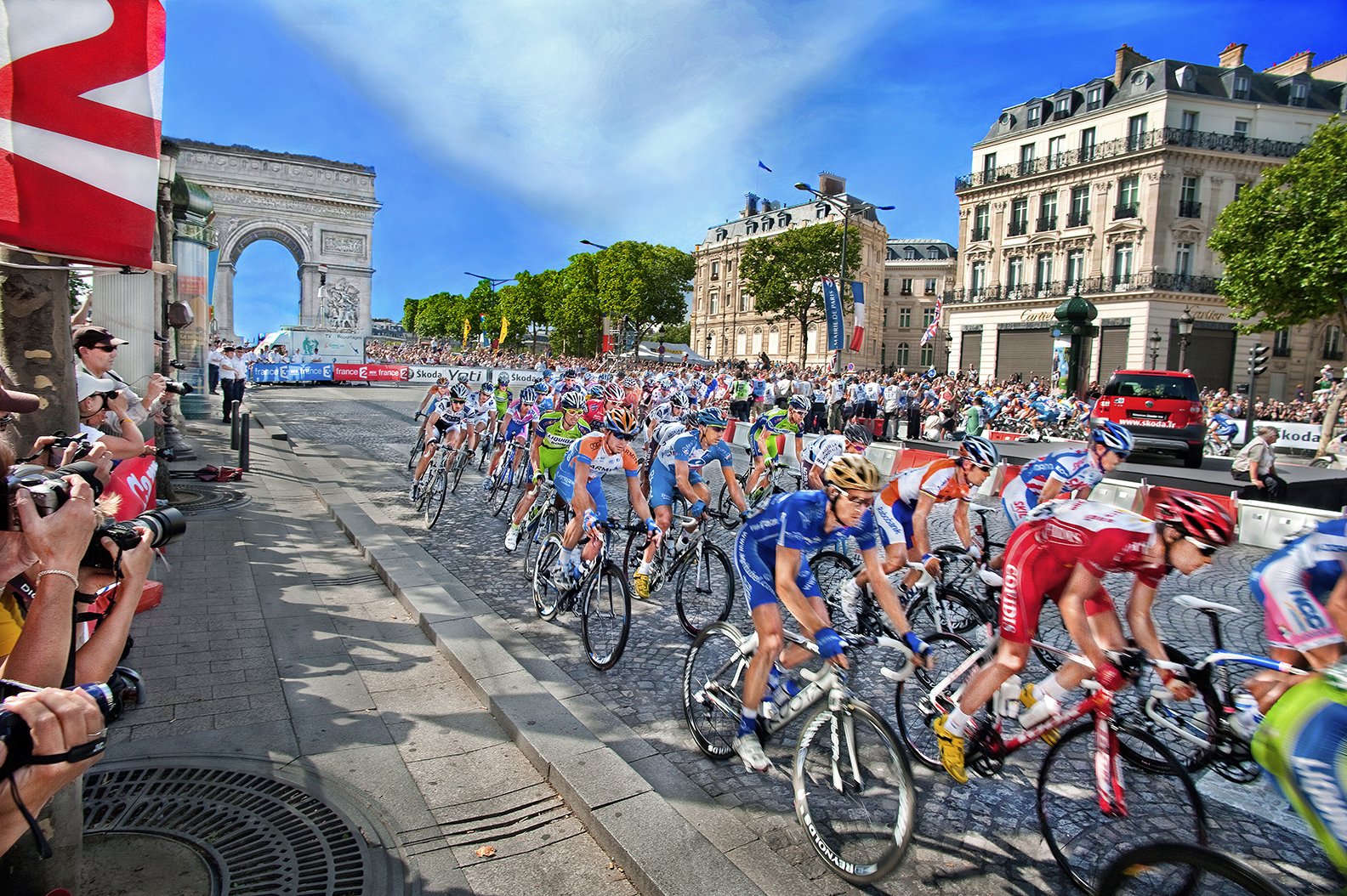 Tour de France - Champs de Elysee - Paris, France 2008