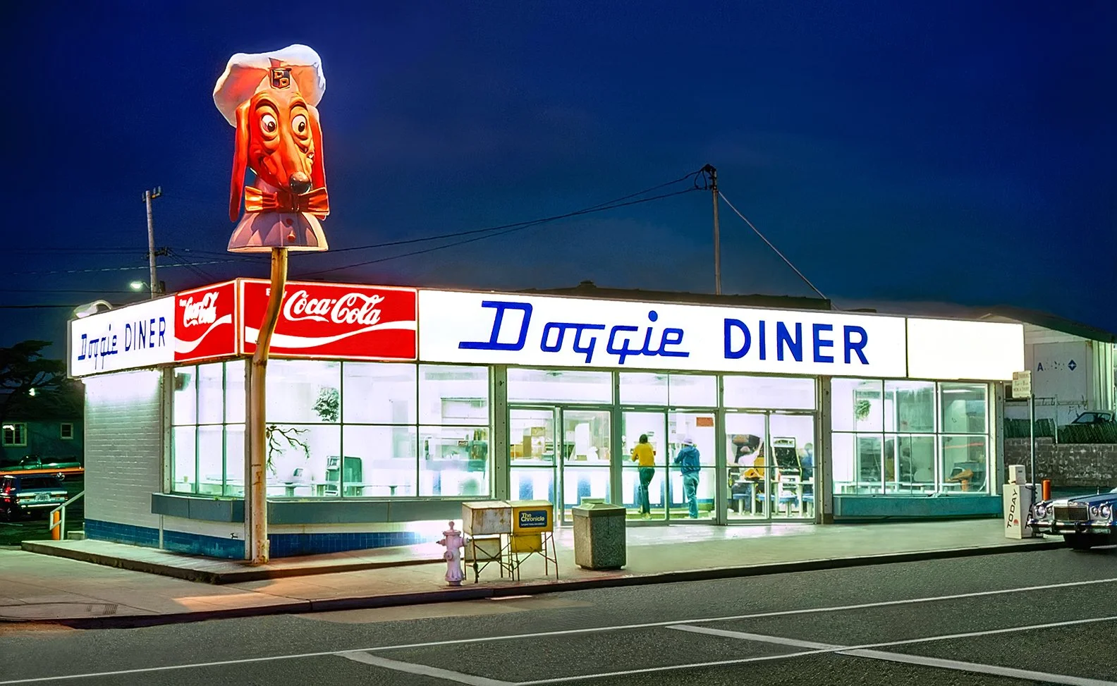 Doggie Diner - Ocean Beach & San Francisco Zoo area - San Francisco, California 1983