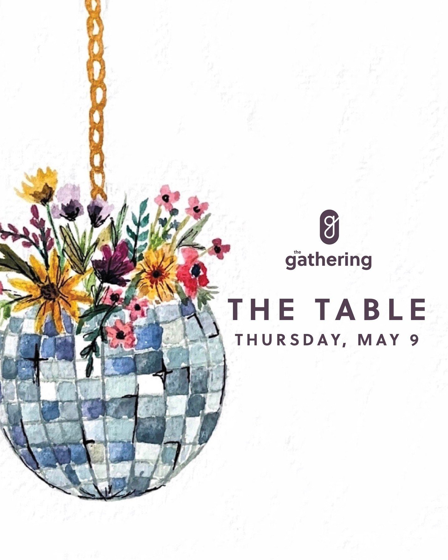 Welcome to The Gathering, we saved you a seat! 🪩 #changedliveschanginglives 

Our women's ministry, The Gathering, is hosting their monthly event called The Table!

This month is Decades Night, come dressed in your most meaningful decade and join us