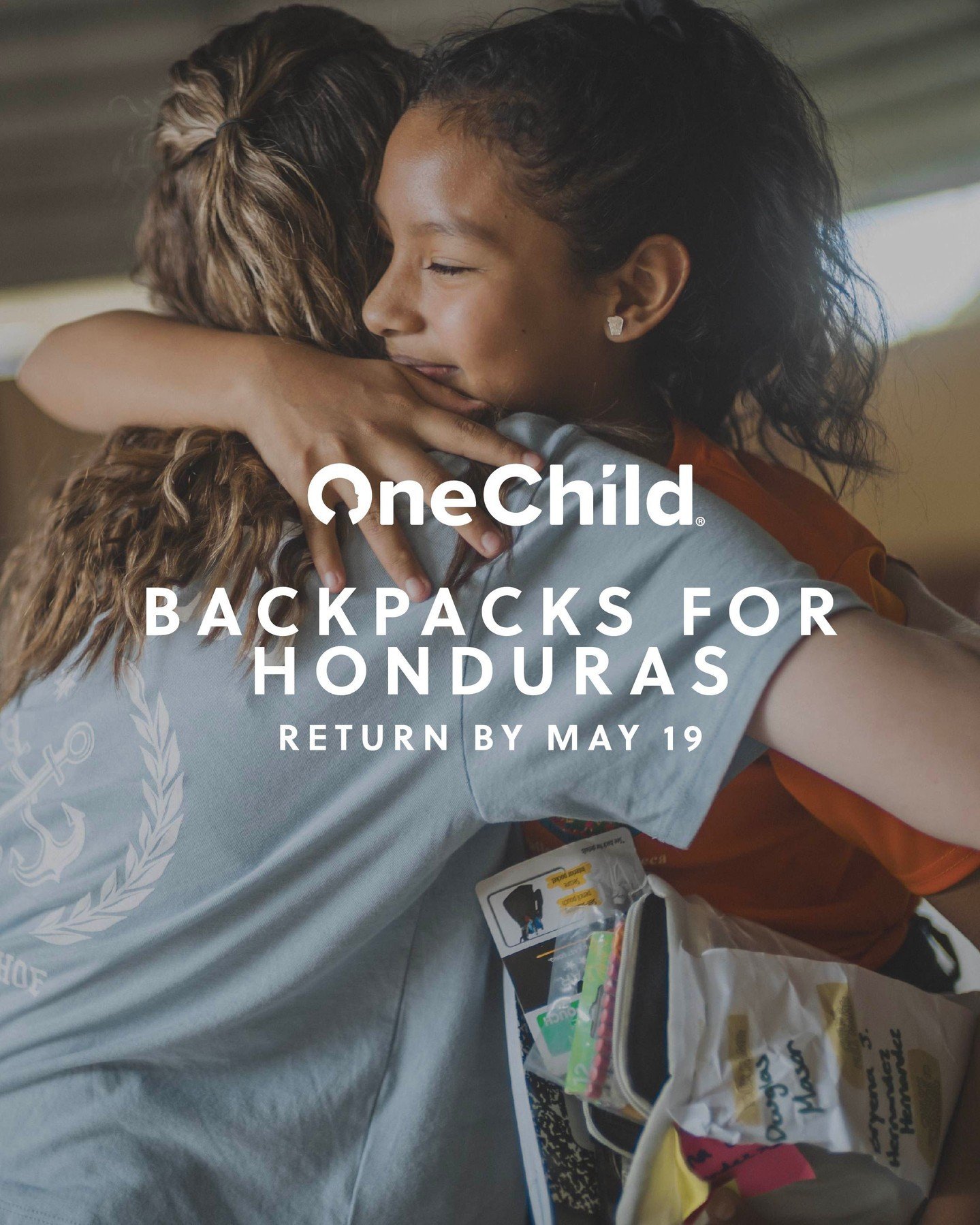 Bring those backpacks back! 🎒 #changedliveschanginglives

This summer we are partnering with our global missions partner, OneChild to help bring backpacks to children in Honduras. Thanks to your irrational generosity, 200 children will receive a bac