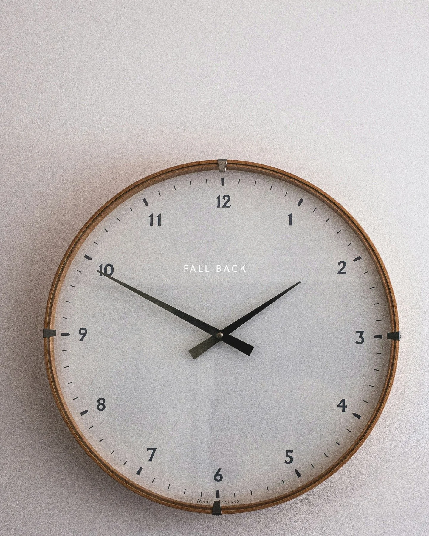 Set your clocks back one hour tonight or you'll be early to church tomorrow! (Or don't and just be a bit early.) #changedliveschanginglives