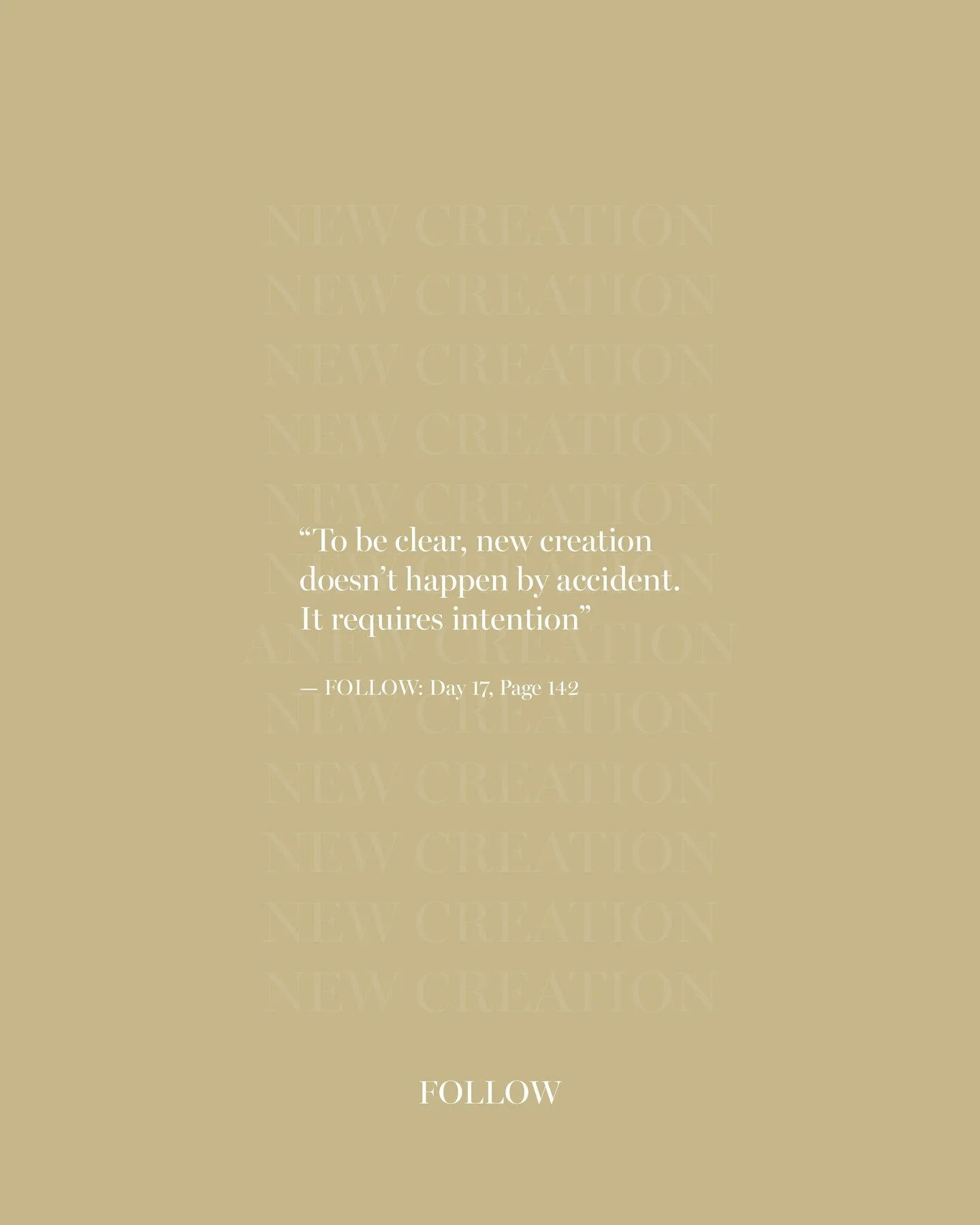 &quot;When we choose to follow Jesus with awareness and intention, we show up differently. We begin to live like Jesus lived&mdash;not just in belief, but also in practice. As a result, God rewrites our story with grace, and we start to look more lik
