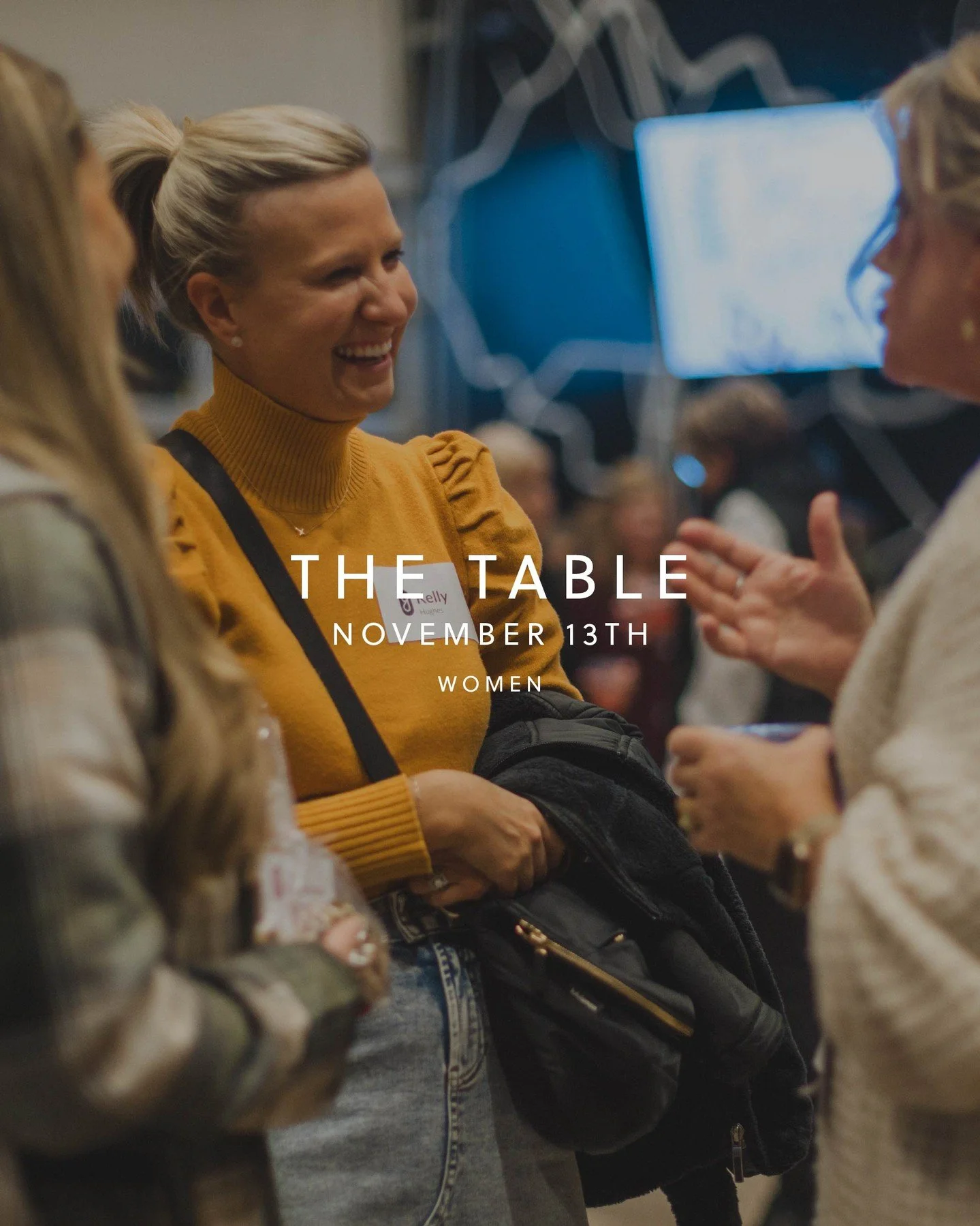 Our women's ministry is hosting their monthly event called The Table!
ㅤ
Join us for an evening filled with gratitude, laughter, and meaningful connection.
ㅤ
When: Thursday, November 13th at 6:30p
Where: Plum Creek Church
Cost: $5 (non-refundable)
ㅤ
R