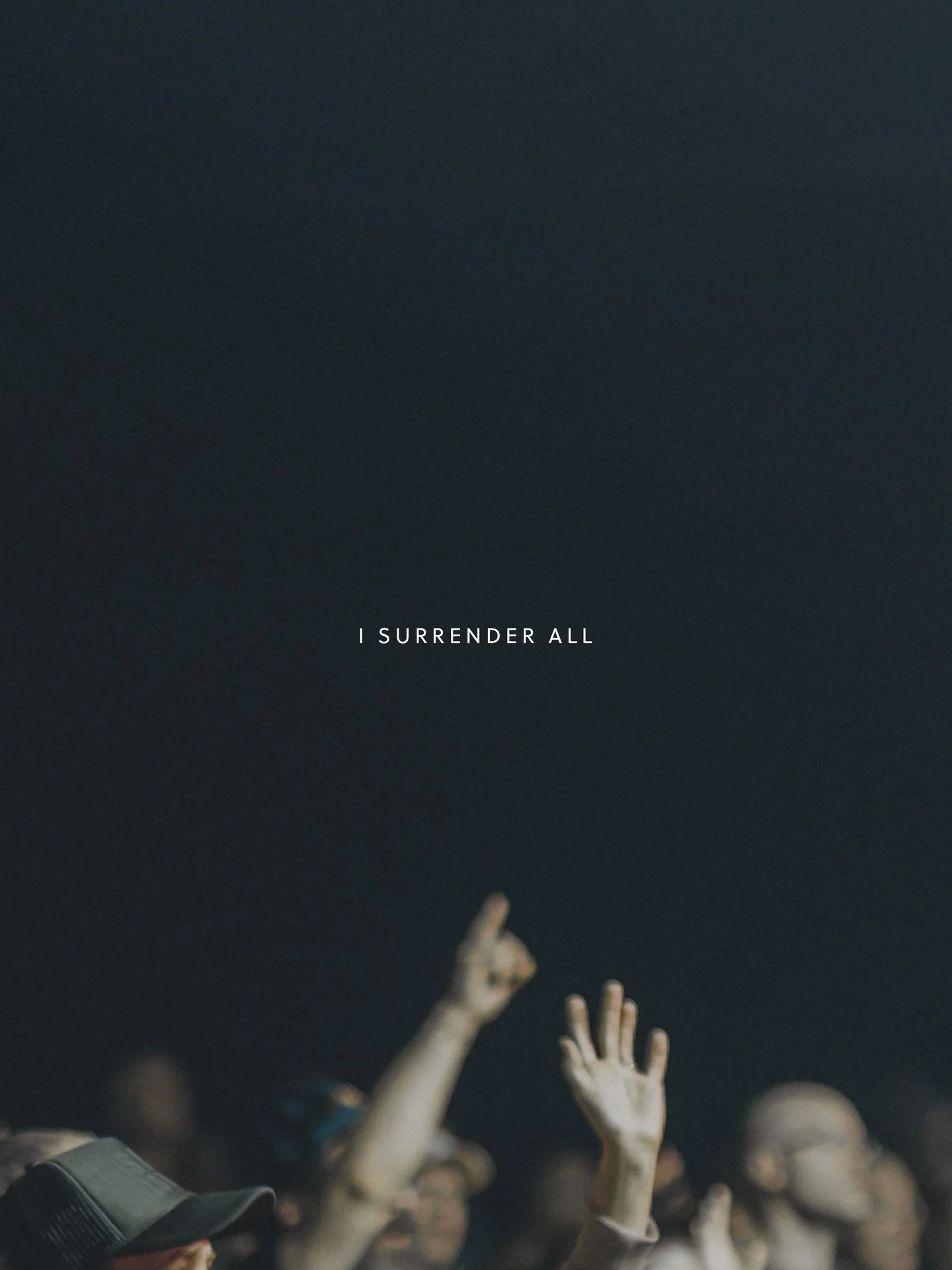 My one life endeavor
To match Your surrender
To mirror not my will but Yours
I&rsquo;m completely deeply
Don&rsquo;t care who sees me abandoned
Oh I surrender all
ㅤ
#changedliveschanginglives