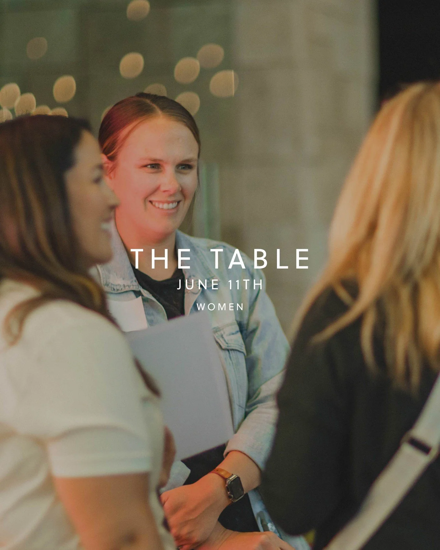Our women's ministry is hosting their monthly event called The Table!
ㅤ
Join them for an encouraging evening built around community and conversation.
ㅤ
When: Thursday, June 11th at 6:30 PM
Where: Plum Creek Church
Cost: $8 (non-refundable)
ㅤ
Hit the 