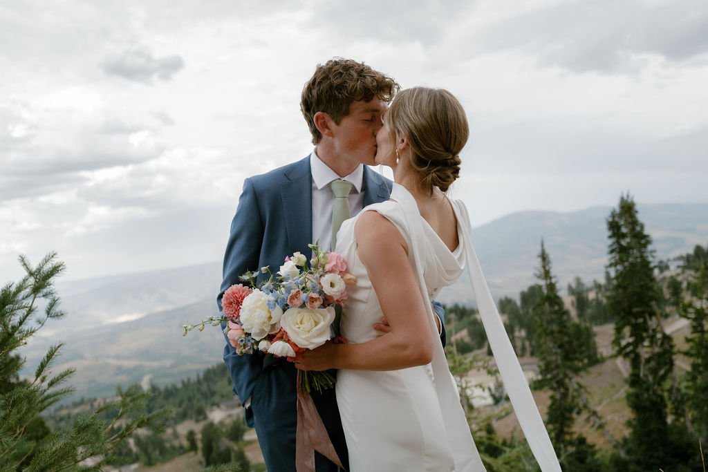 Snowbasin Utah Weddings - Utah Mountain Weddings - Tulipani Floral Studio - Ashley Teresa Weddings Photography - Park City Wedding Florist - Summer Weddings Utah