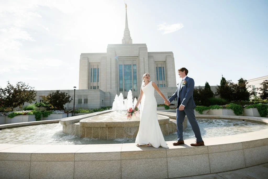 Ogden Wedding Florist - Ashley Teresa Weddings Photography - Tulipani Floral Studio - Summer Weddings Utah - Ogden Temple Weddings