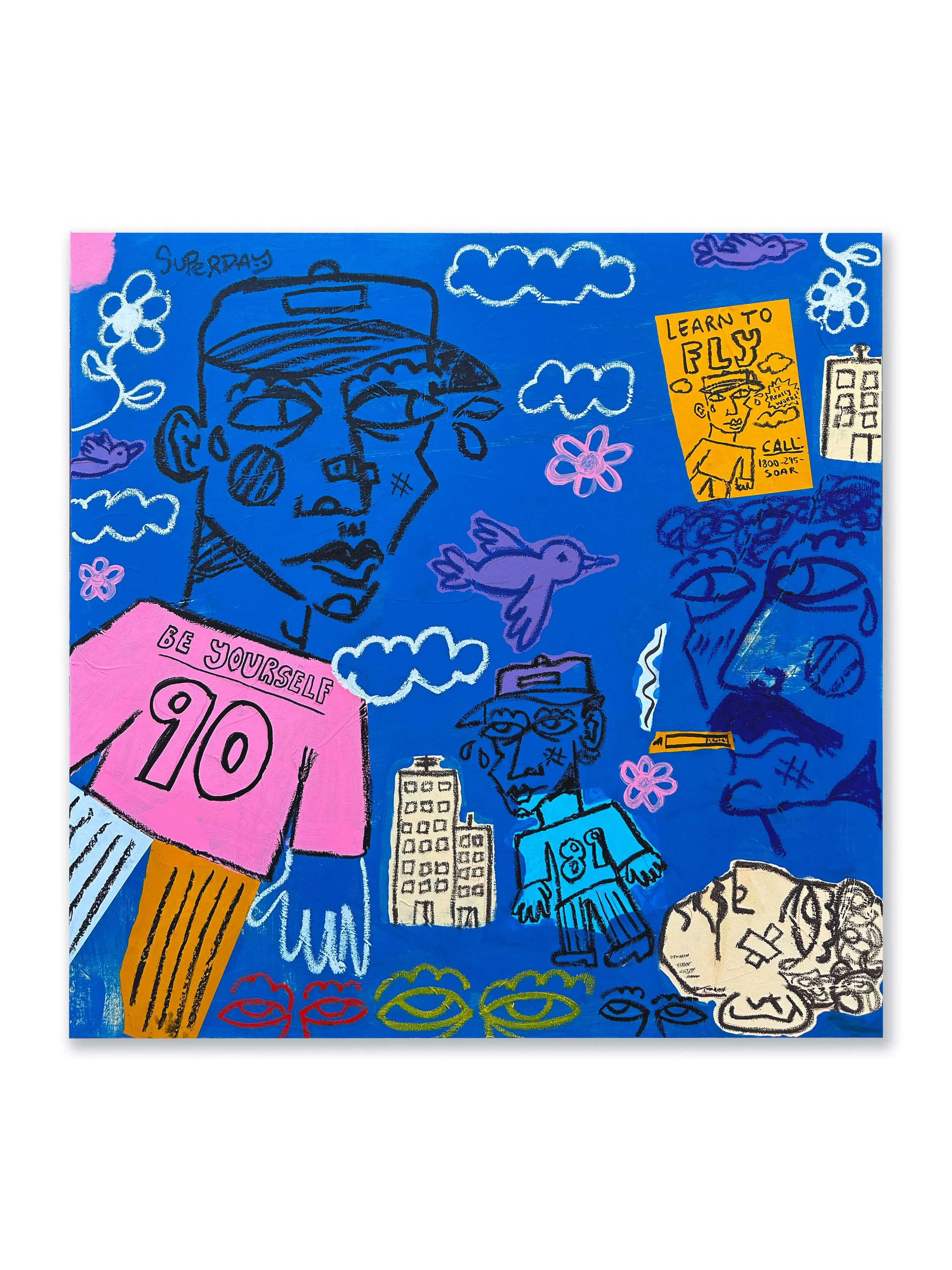 'You never know if you don't try' - 36" x 36", 2026