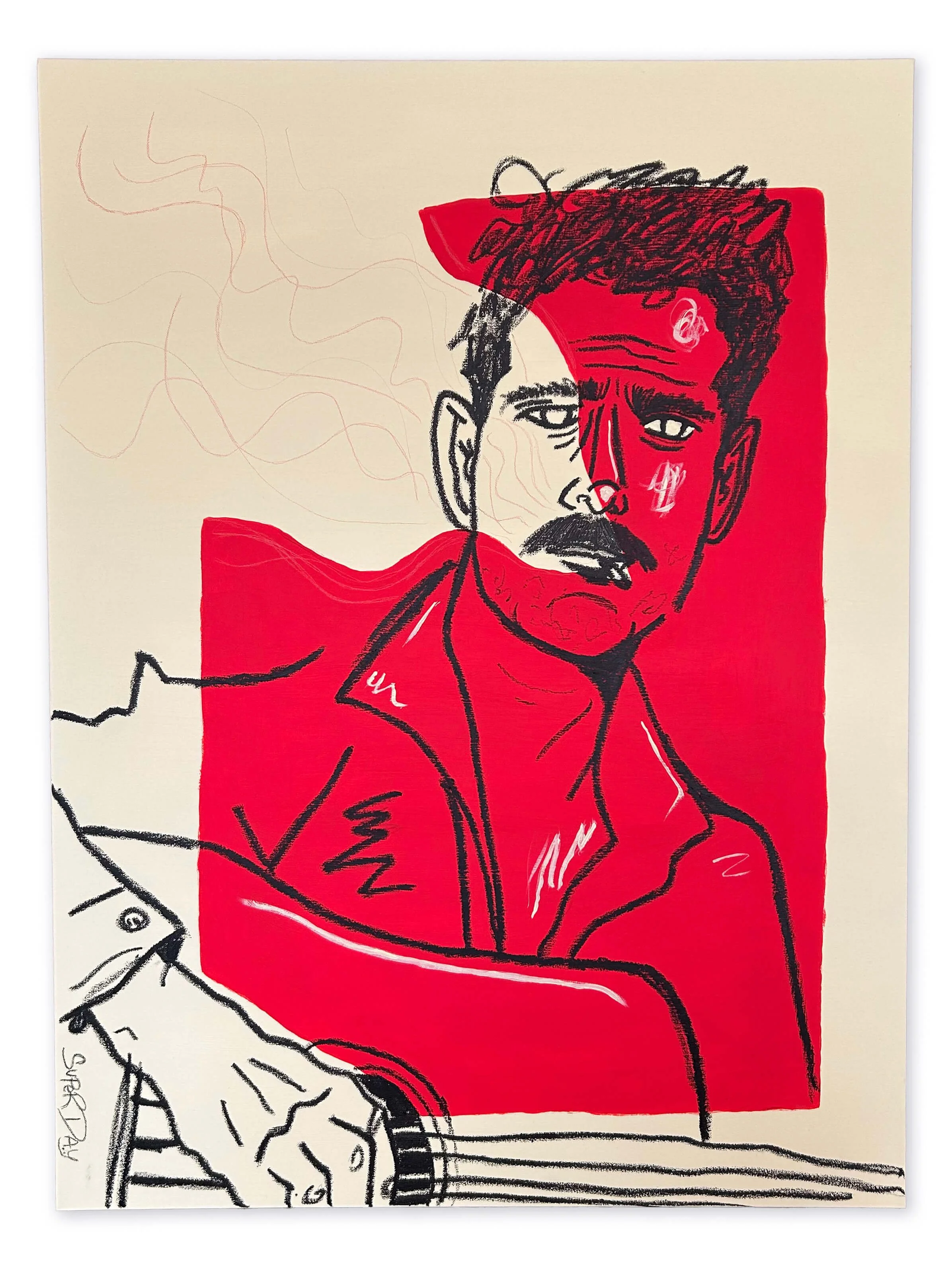 'Singer songwriter' - 30" x 40", 2025