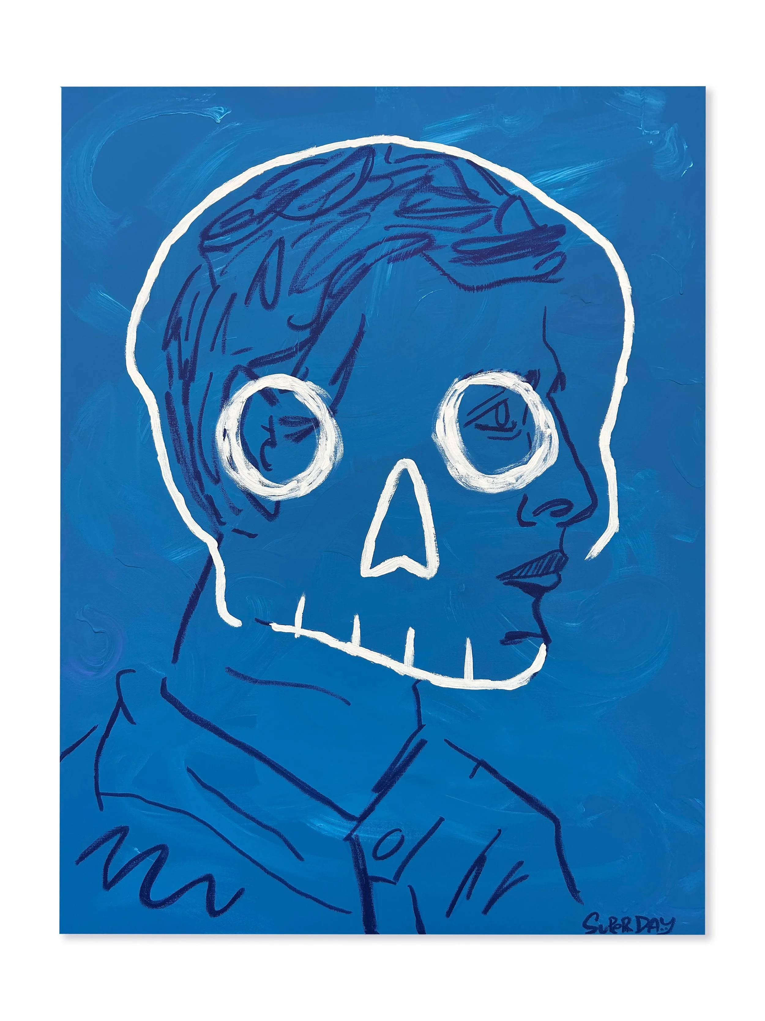 'You can't run from it' - 30" x 40", 2025