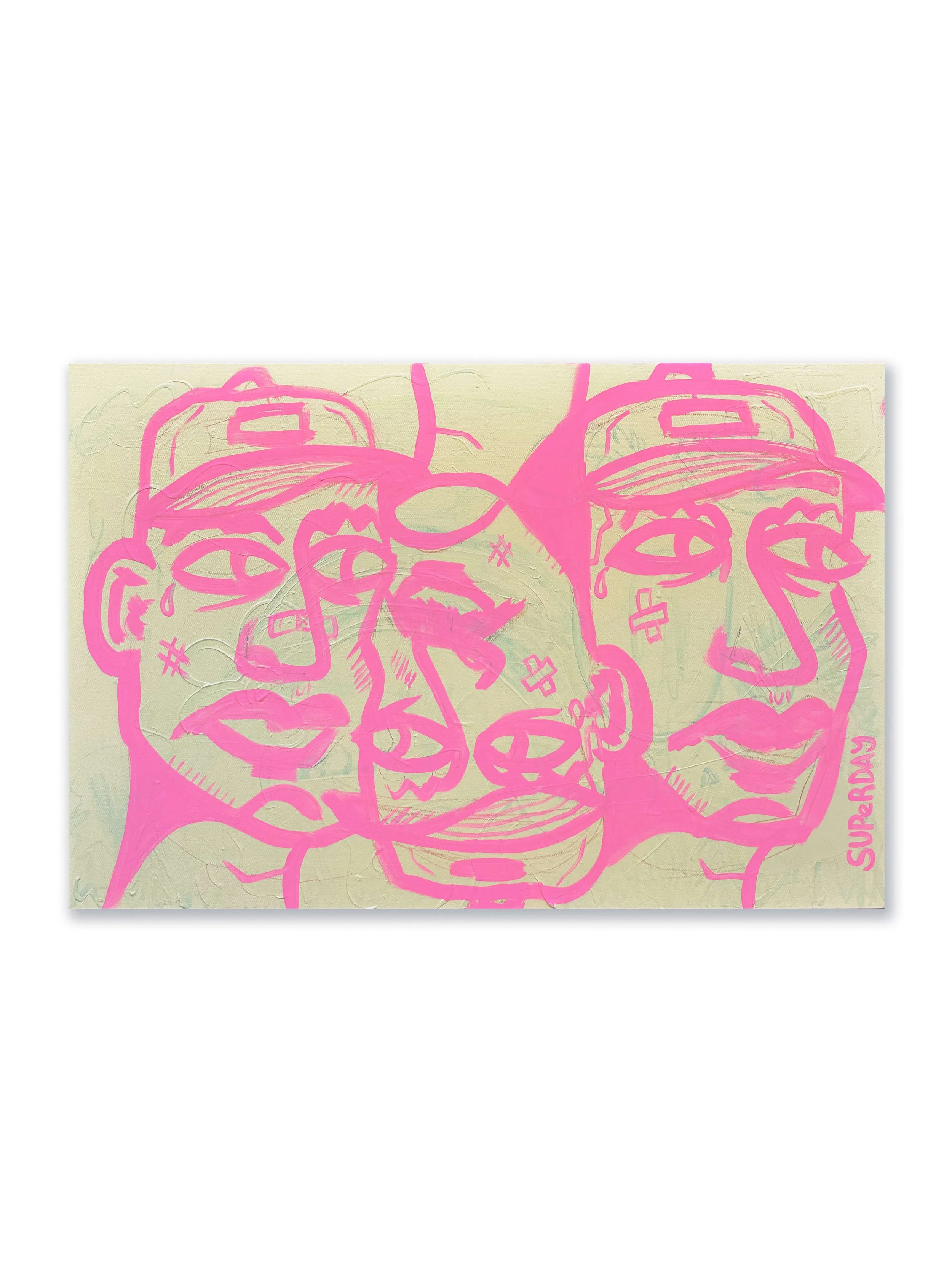 'A little crowded' - 24" x 36", 2026