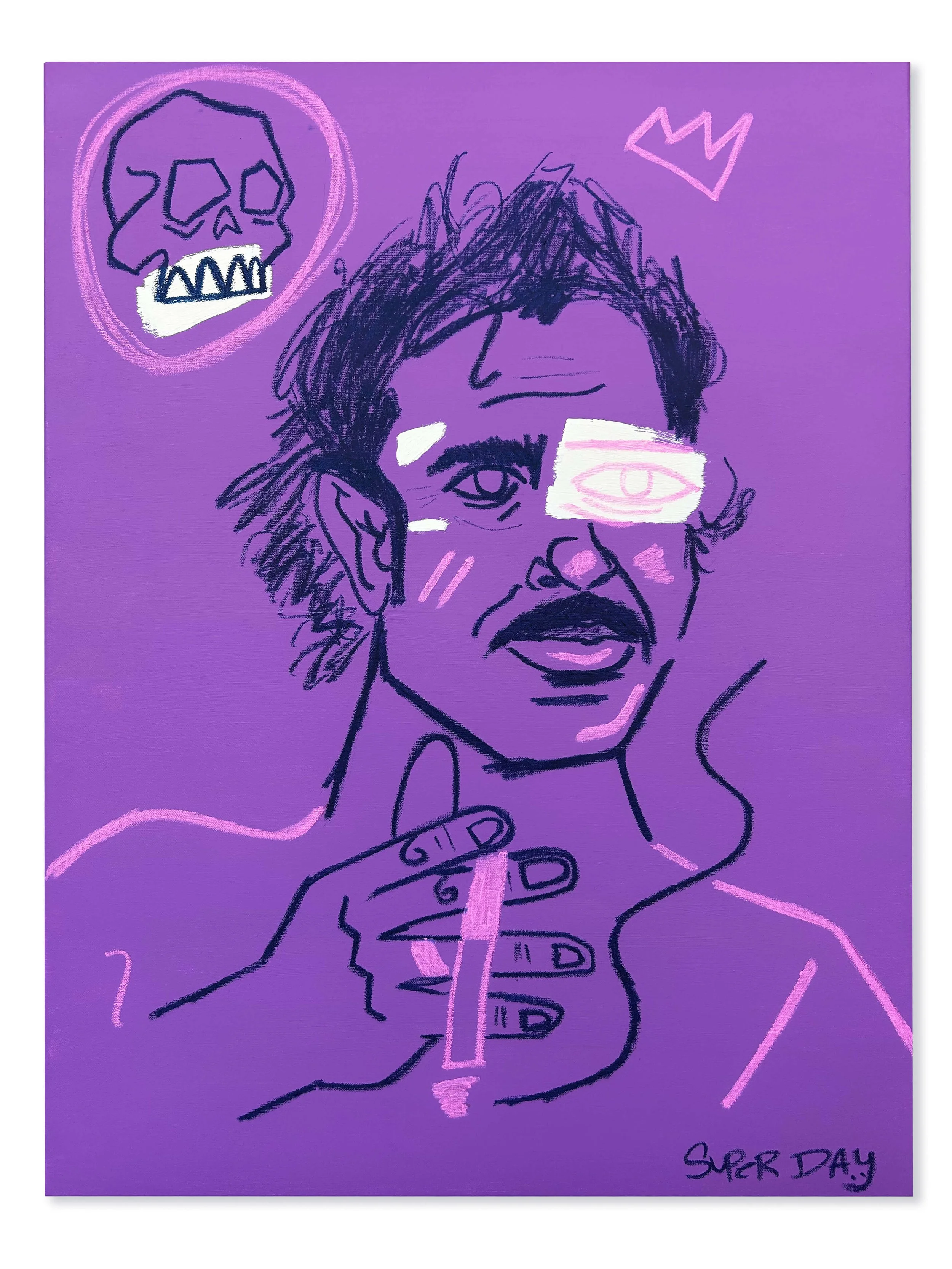 'Endorphin addiction' - 30" x 40", 2025