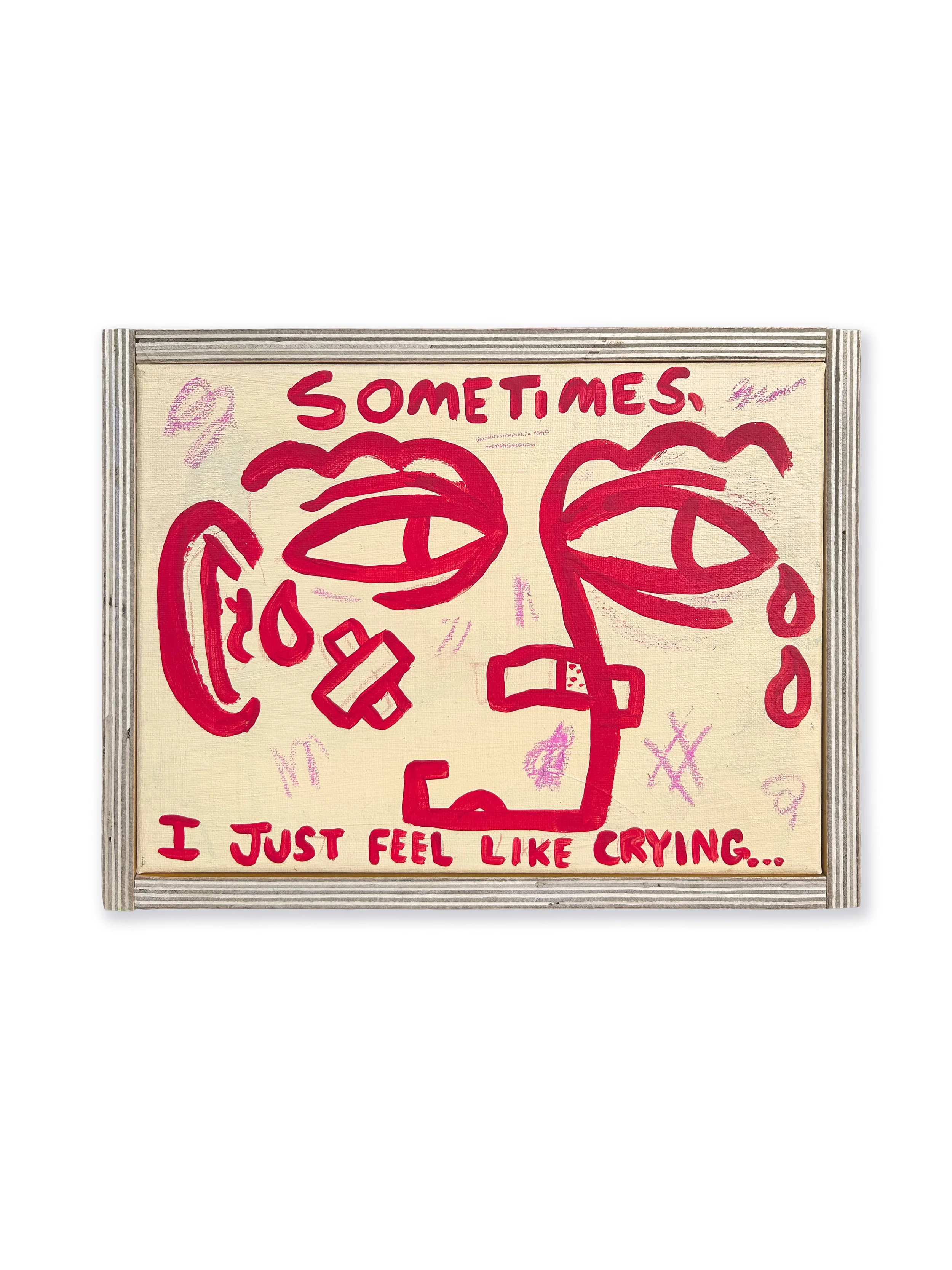  *SOLD* 'Just being honest' - 9" x 12", 2026