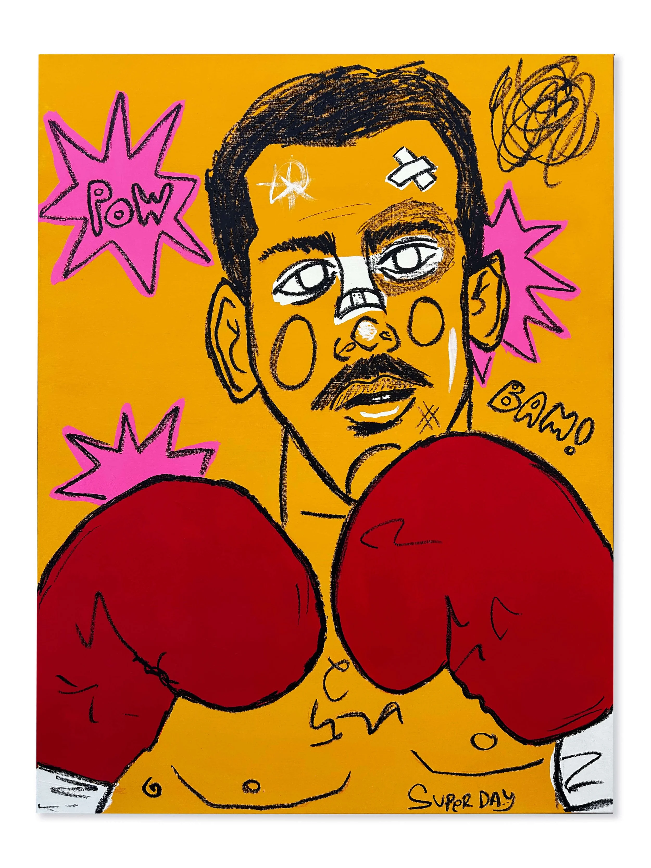 'Cheap shot' - 36" x 48", 2025