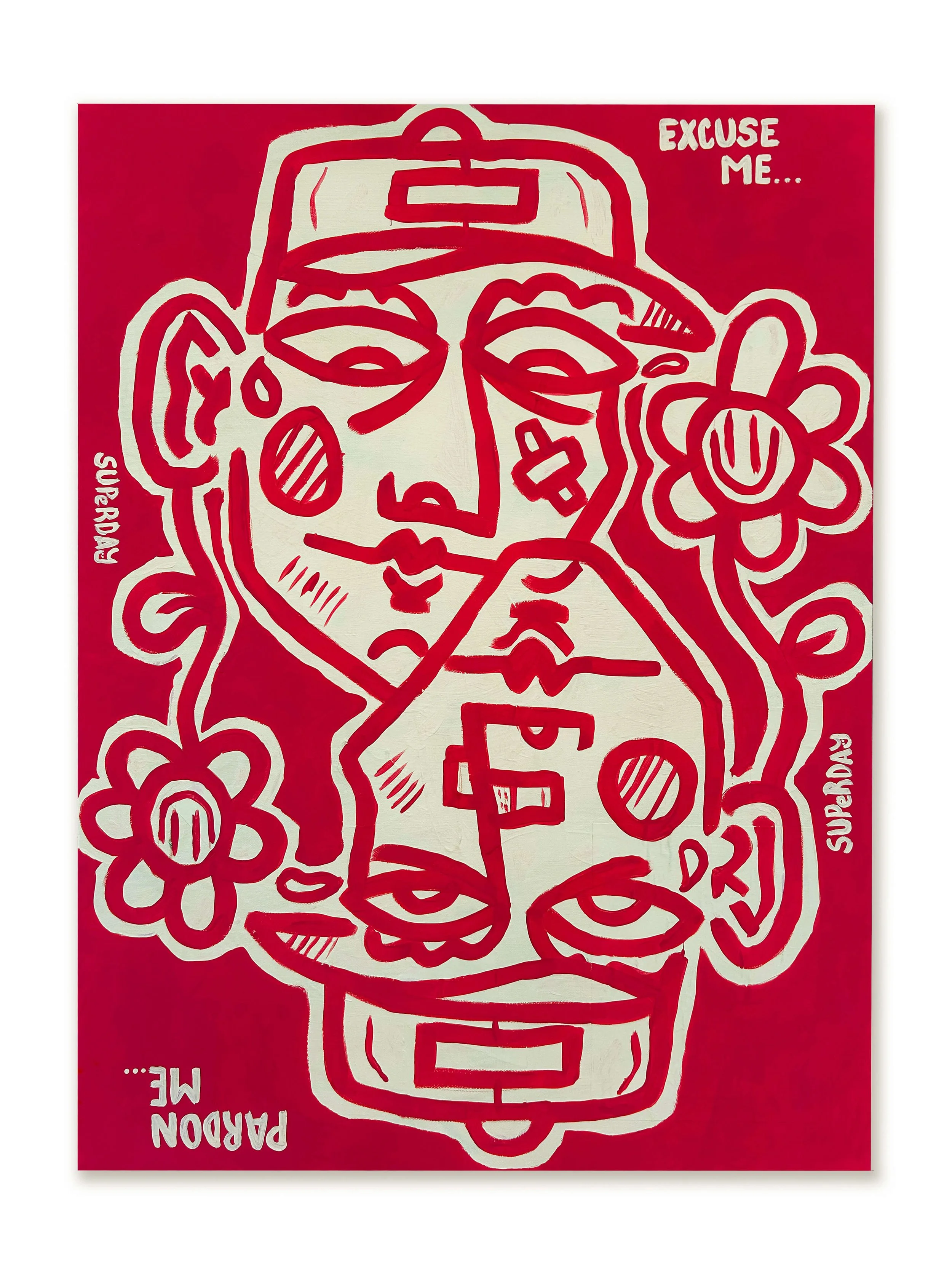 *SOLD* 'Would it kill you to be polite?' - 30" x 40", 2026