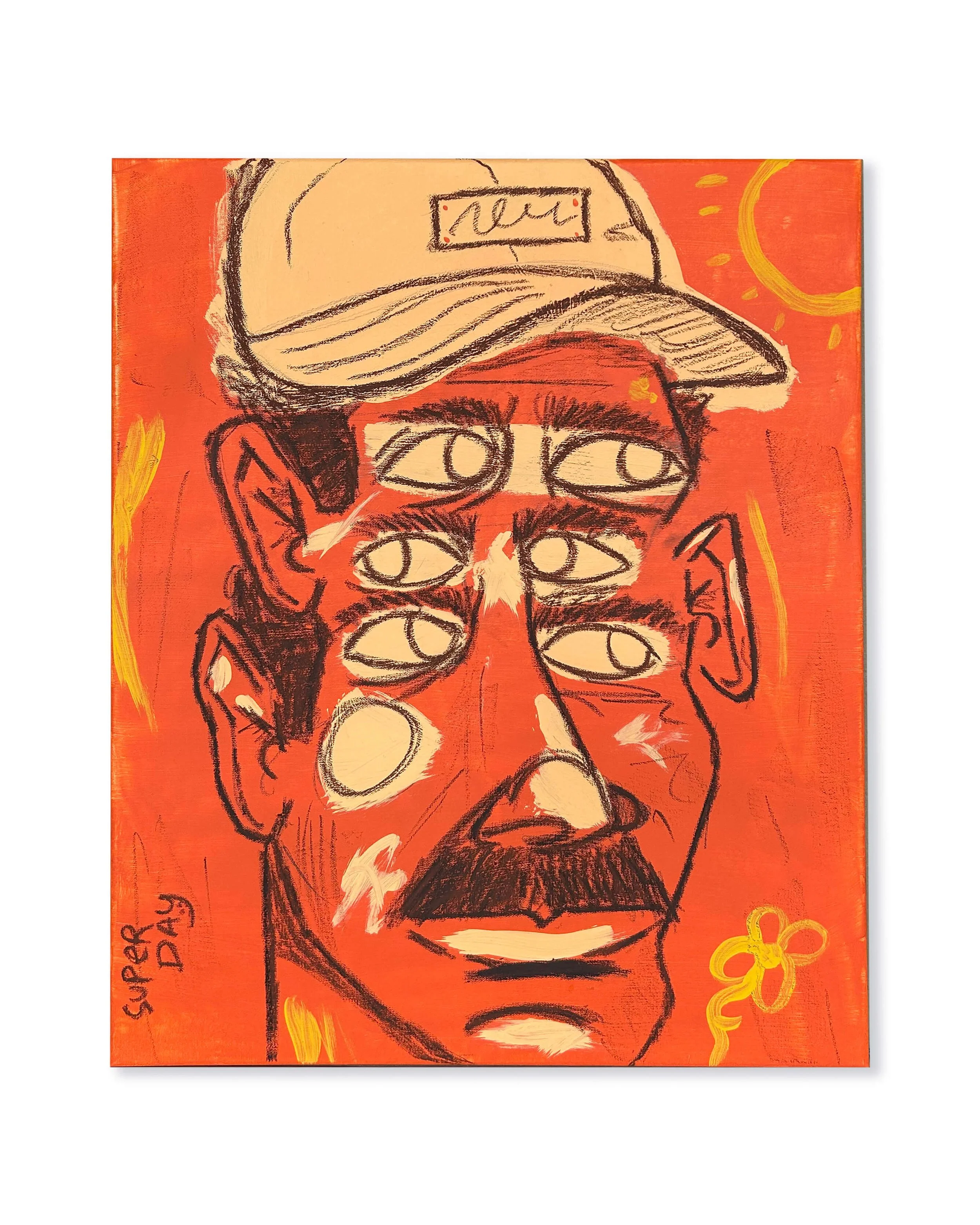 'Stop and smell a freaking flower' - 22" x 28", 2025