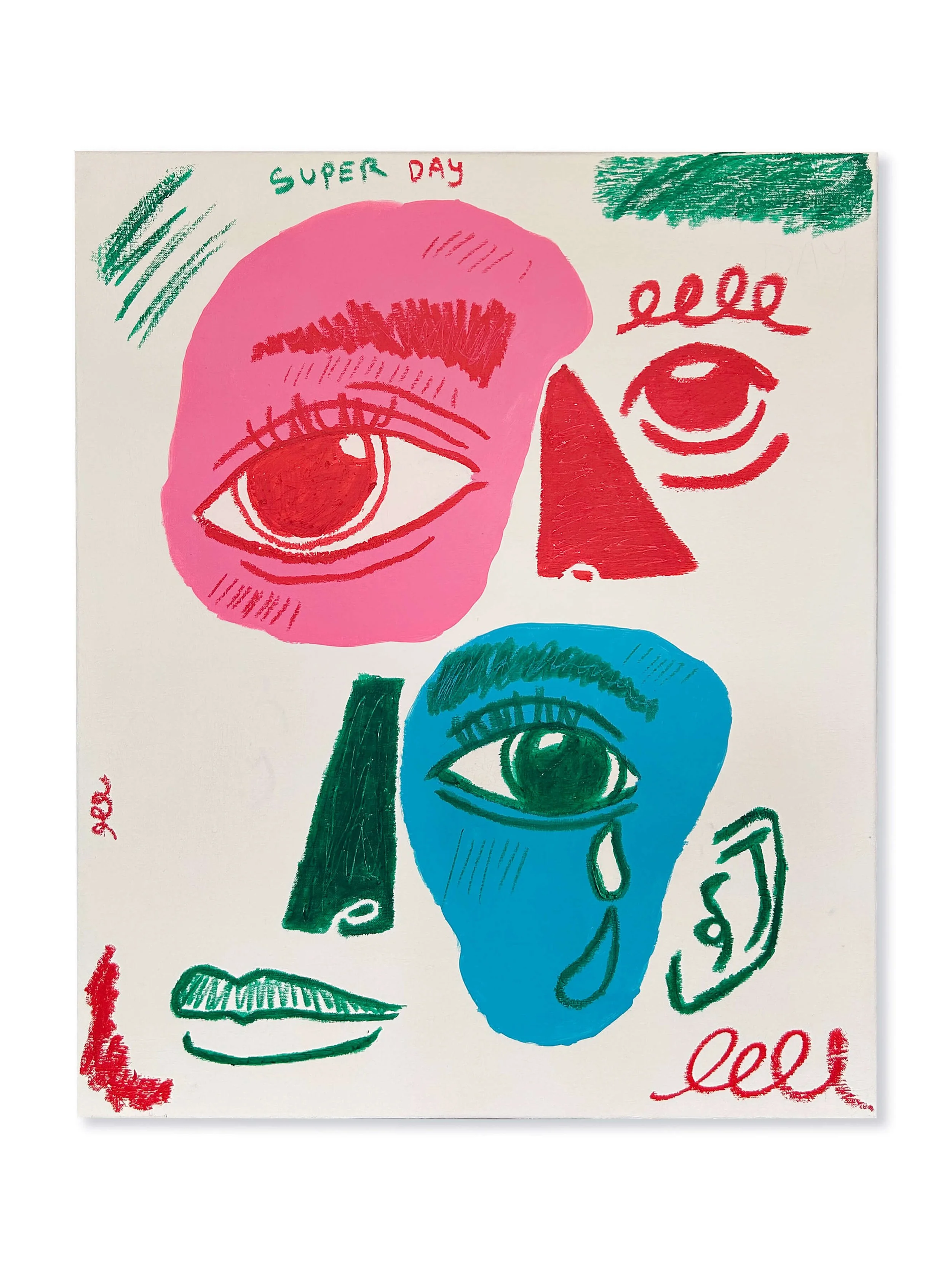 'Gaze #1' - 24" x 30", 2025