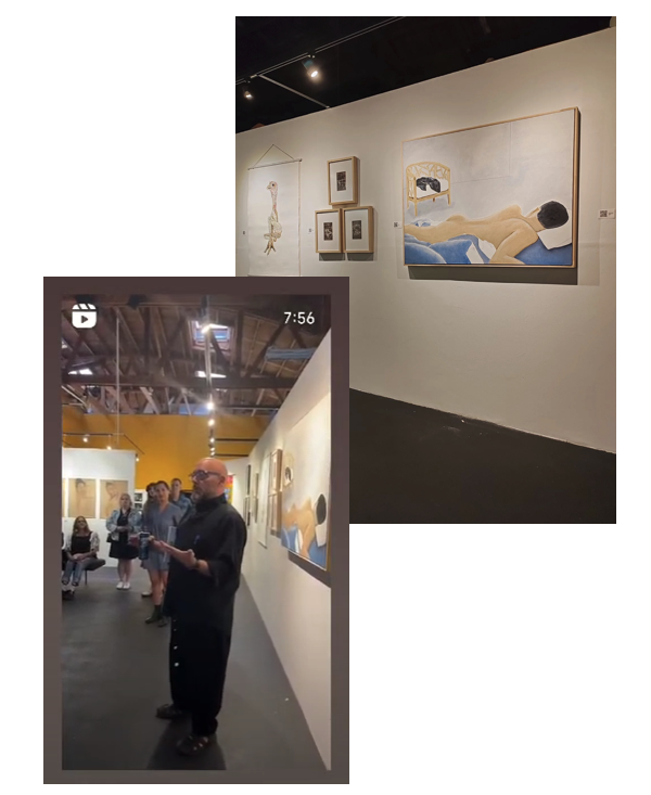 The Bureau of Queer Art 2024, April 9th - May 14th, Dama Gallery in Ventura, CA 