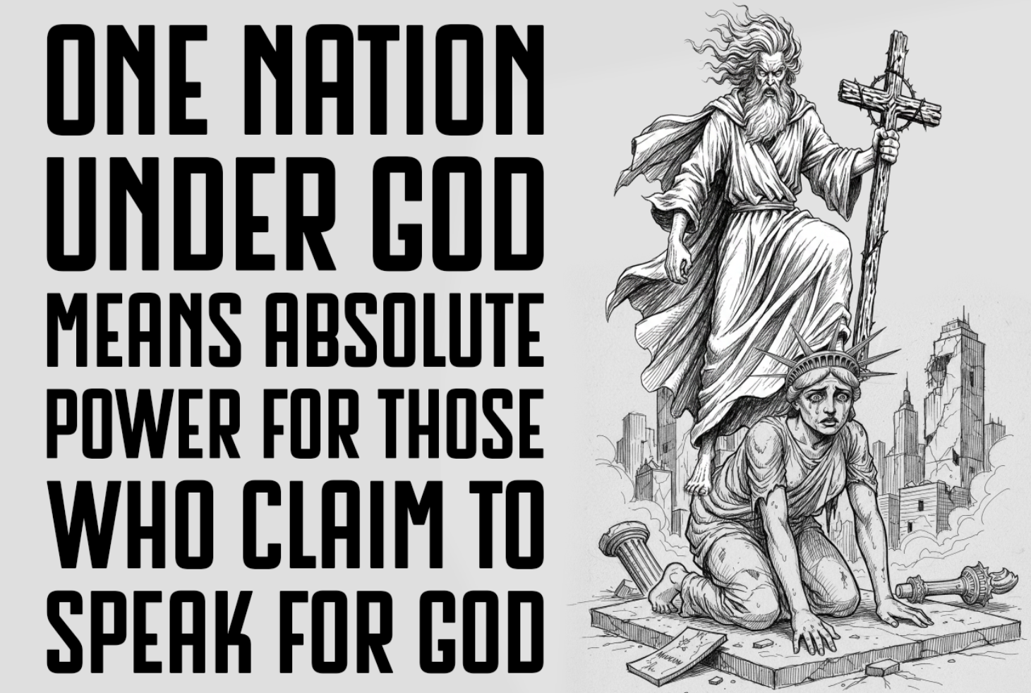 One Nation Under God is absolute power for Christian preachers
