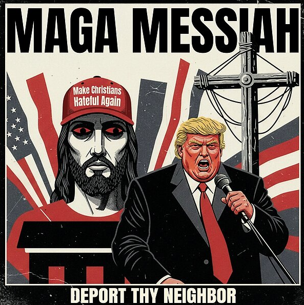 MAGA Messiah Deport Thy Neighbor