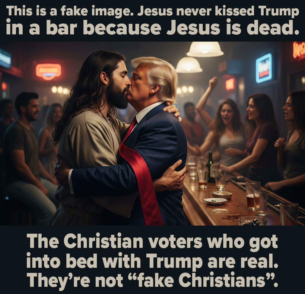 What A Real Fake Christian Meme Looks Like