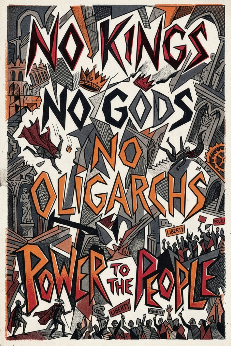 No Kings No Gods No Oligarchs