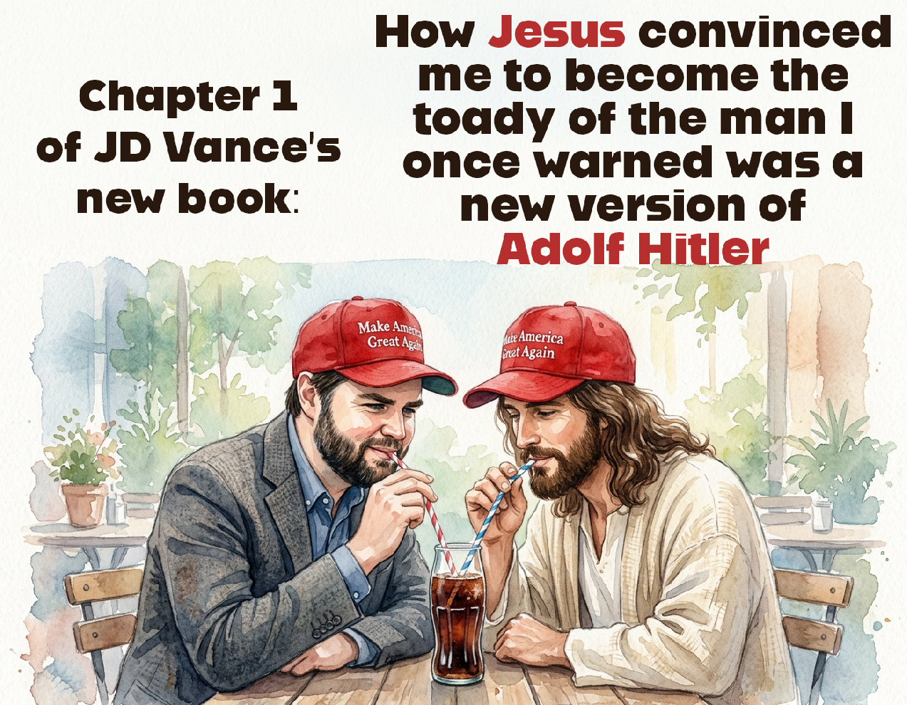 Chapter 1 of JD Vance book Communion MAGA Jesus