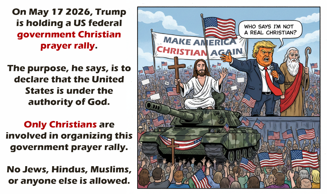Donald Trump May 17 2026 Christian Prayer Rally
