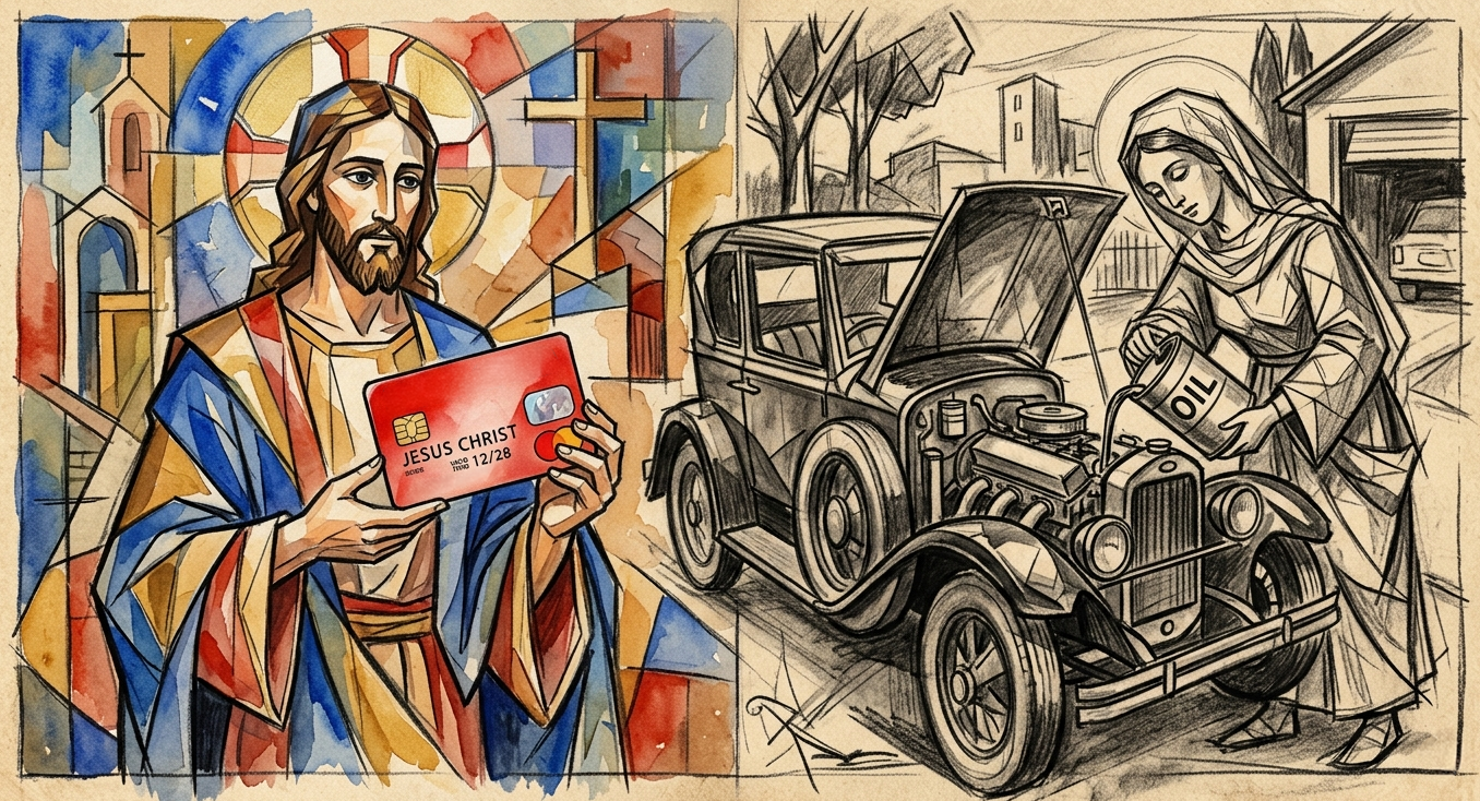 Motor Oil and Credit Cards and Christianity