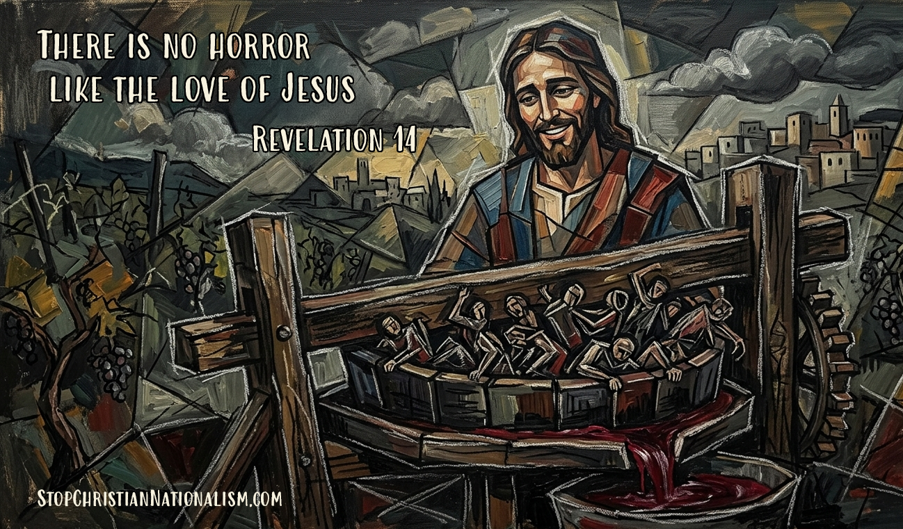 there is no horror like the love of jesus book of revelation chapter 14 bloody winepress