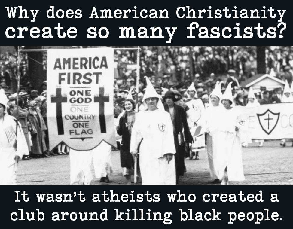 Christian KKK fascism