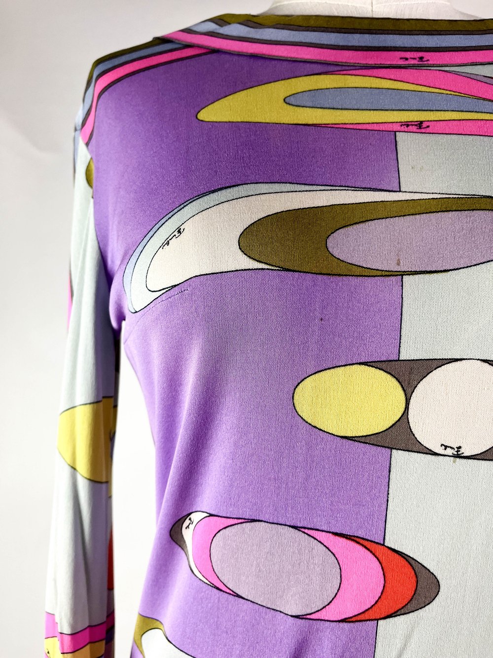 Emilio Pucci 60s Atomic Op Art Print Velvet Dress – THE WAY WE WORE