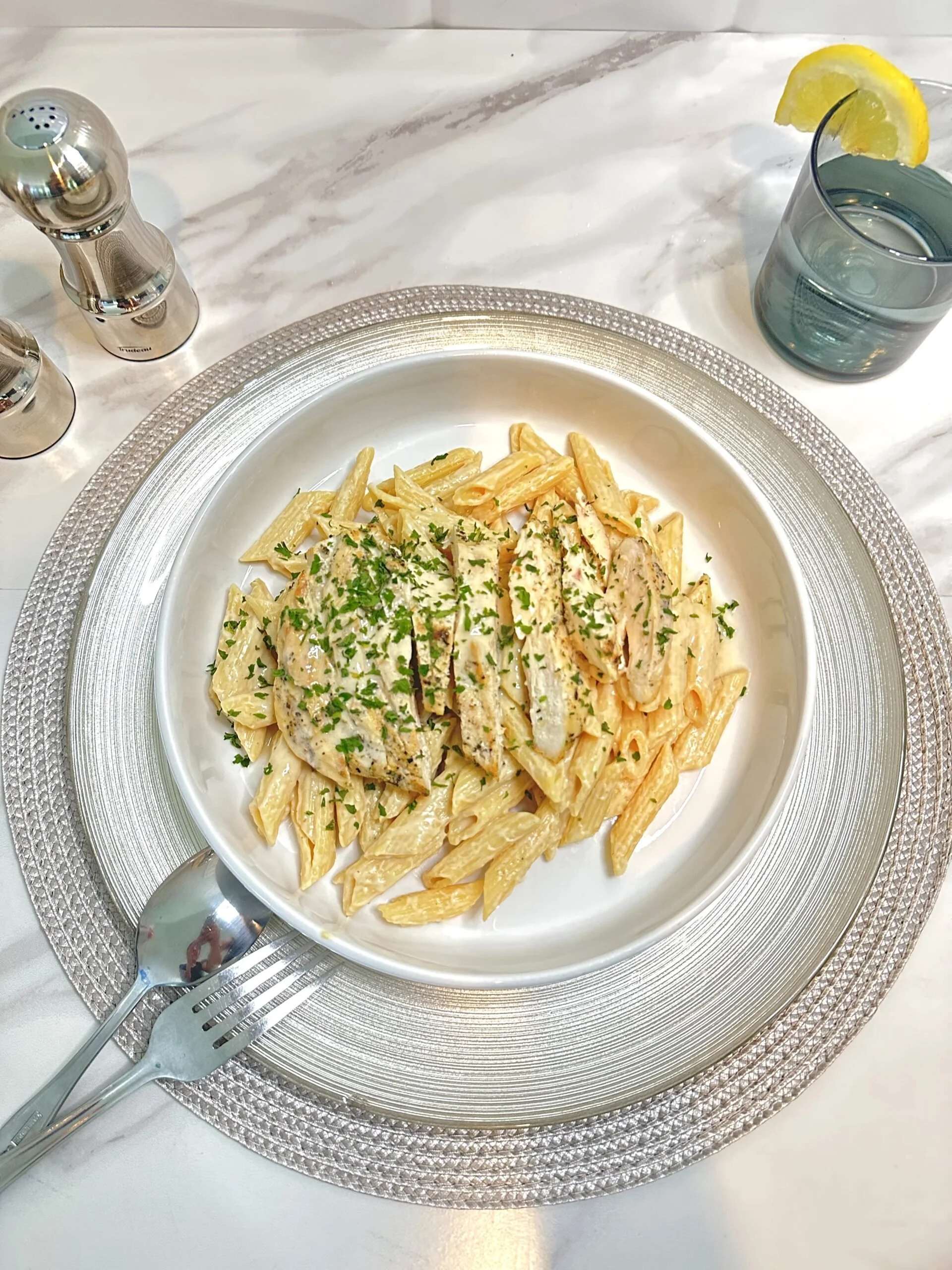 Protein Chicken Pasta