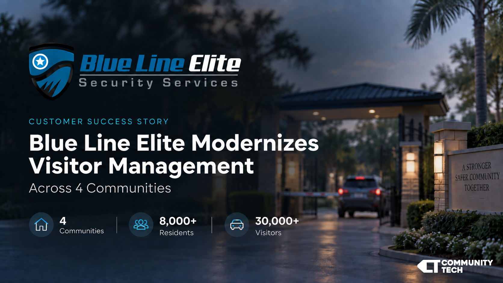 How Blue Line Elite Security is Modernizing Visitor Management Across 4 Communities