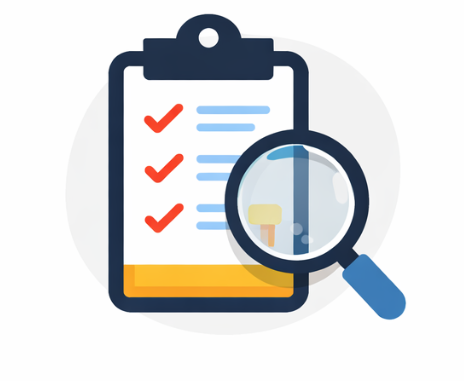 Incident management icon representing security event tracking and reporting for HOAs