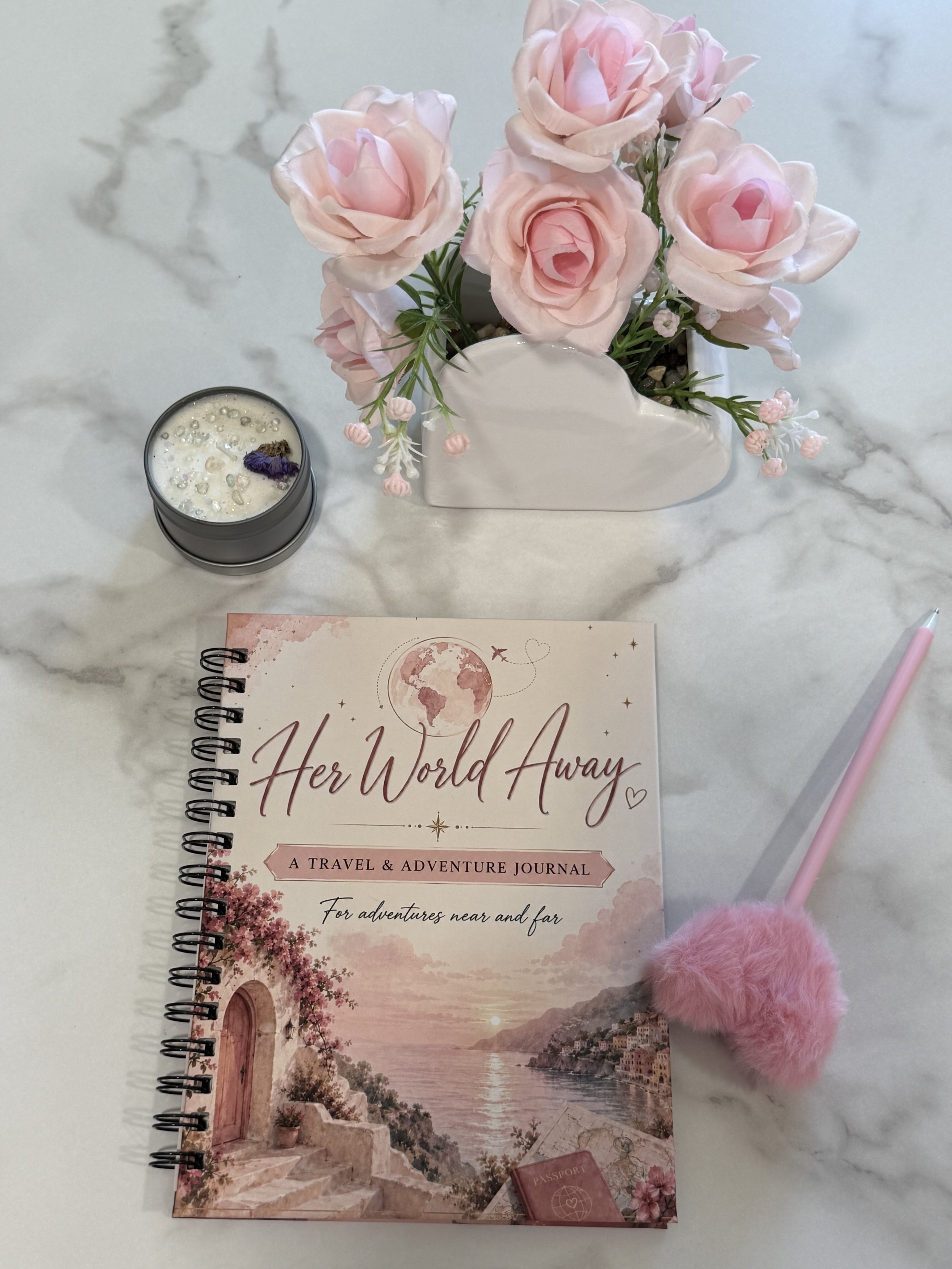 Her World Away Travel & Adventure Journal