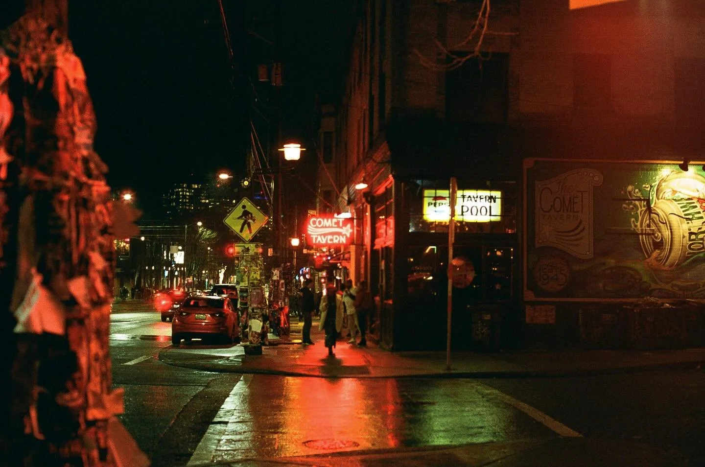 35mm film after dark. #35mm #filmisnotdead