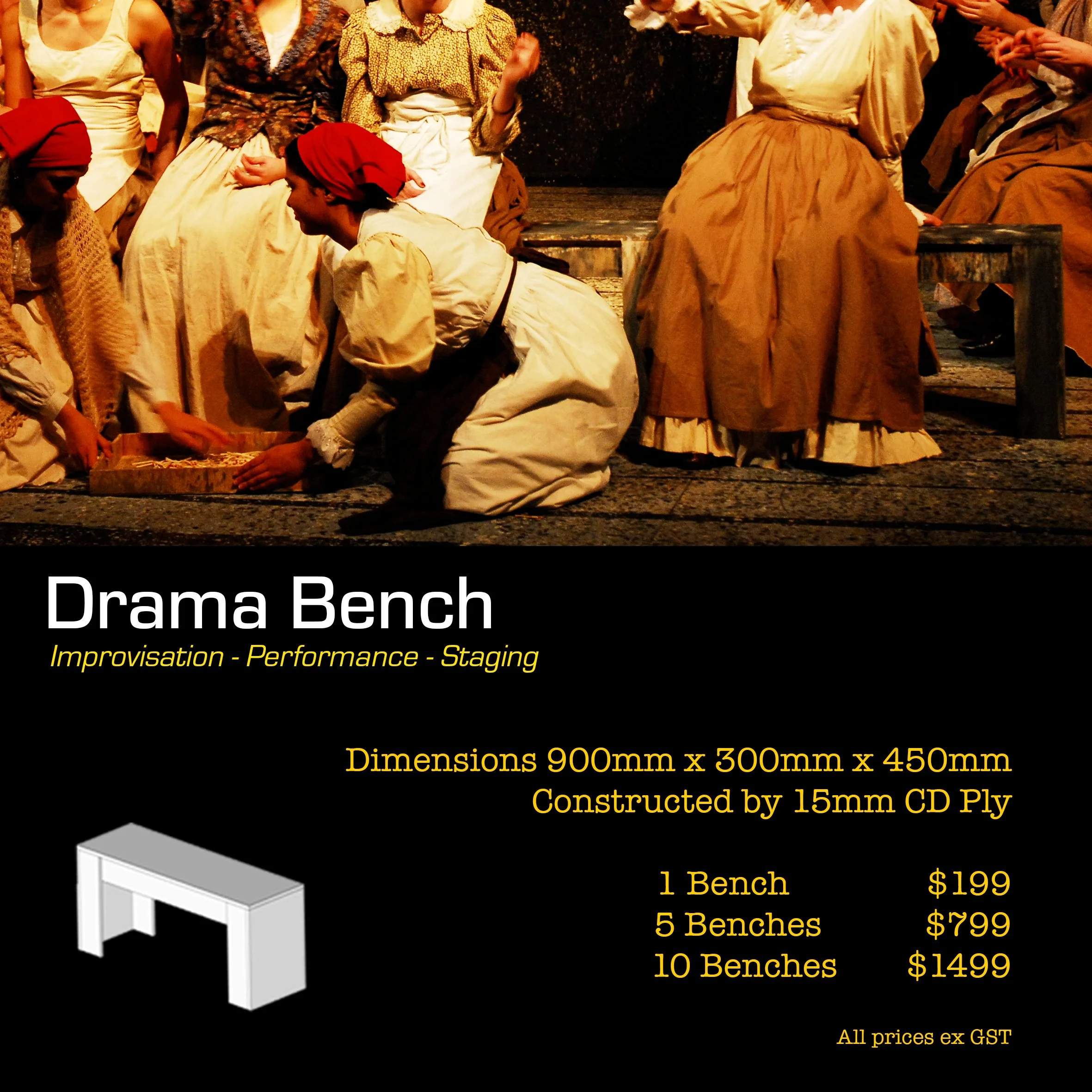 Drama Bench — Adam Lindberg Design