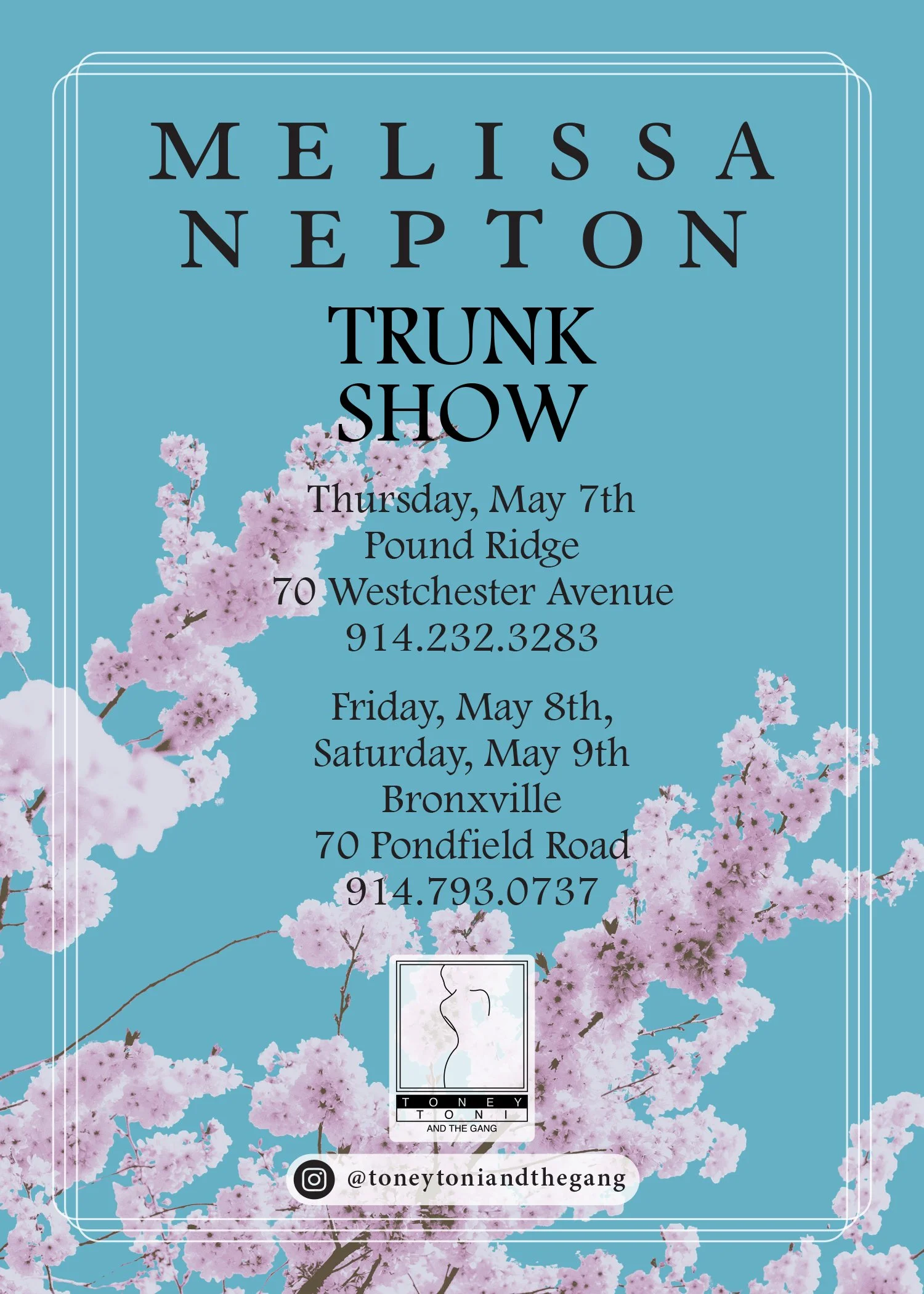Melissa Nepton Trunk Show