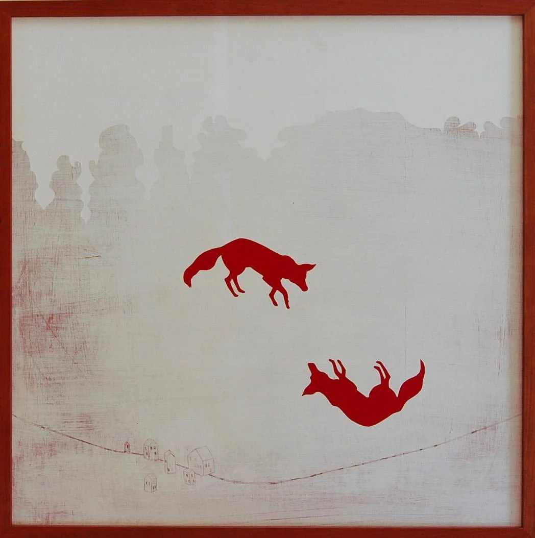 red foxes, 2014