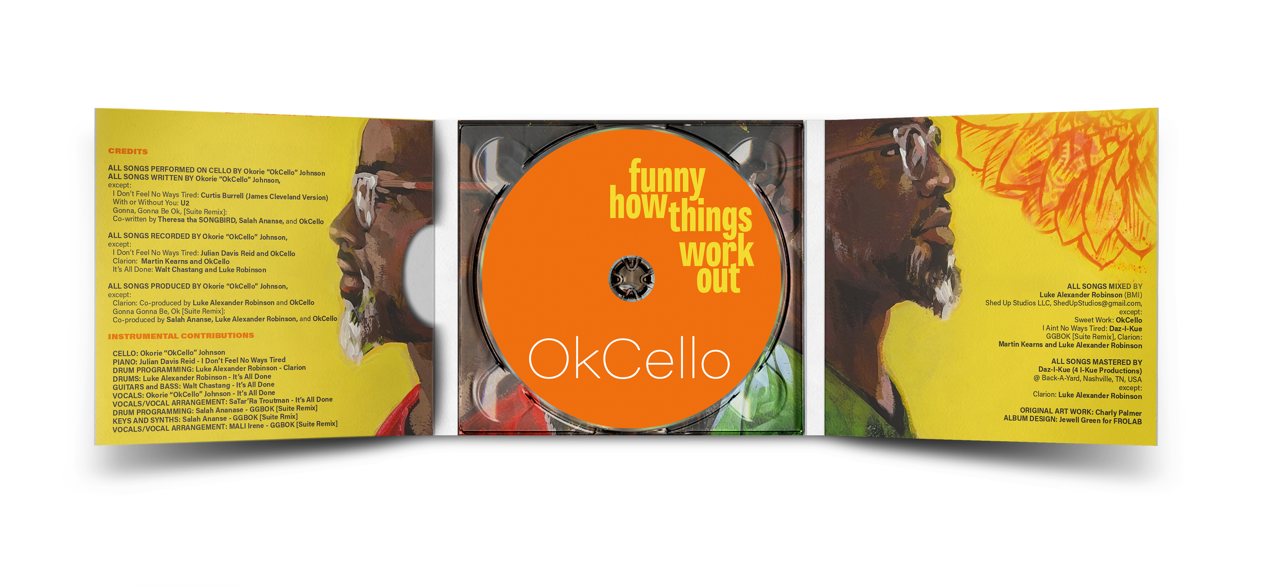 Inside Spread w/ CD Option 1 - Orange