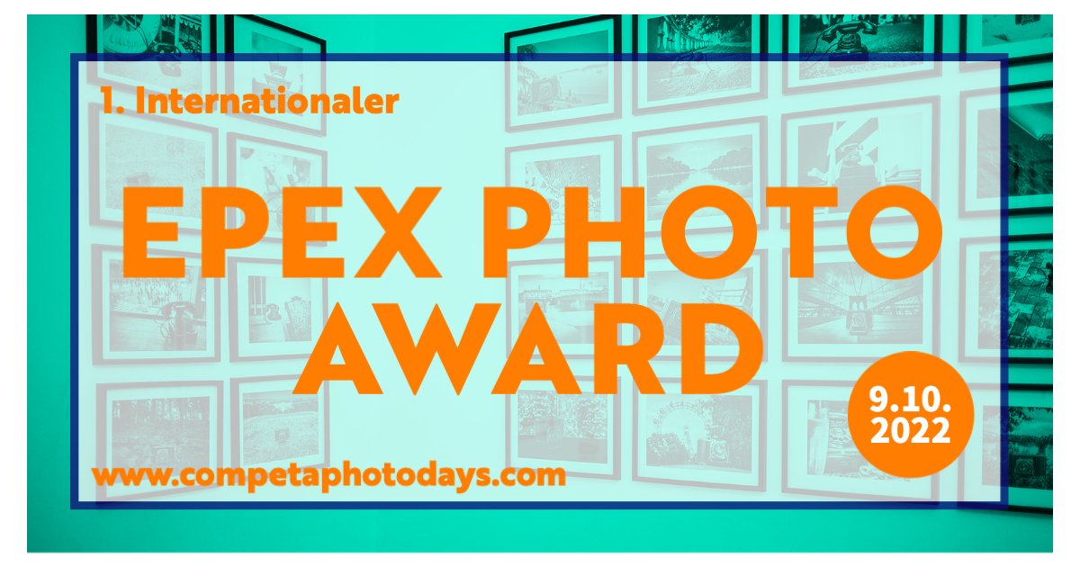 Fecha de cierre del Premio EPEX de Fotografía