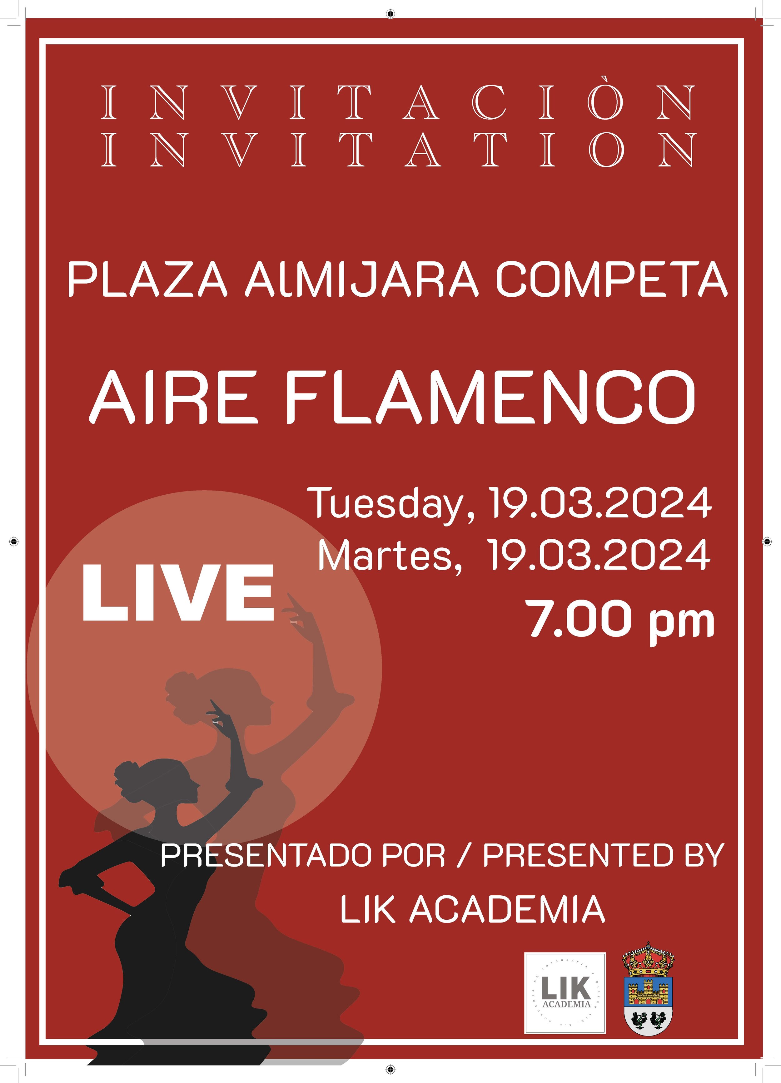 Invitation to the Flamenco Night