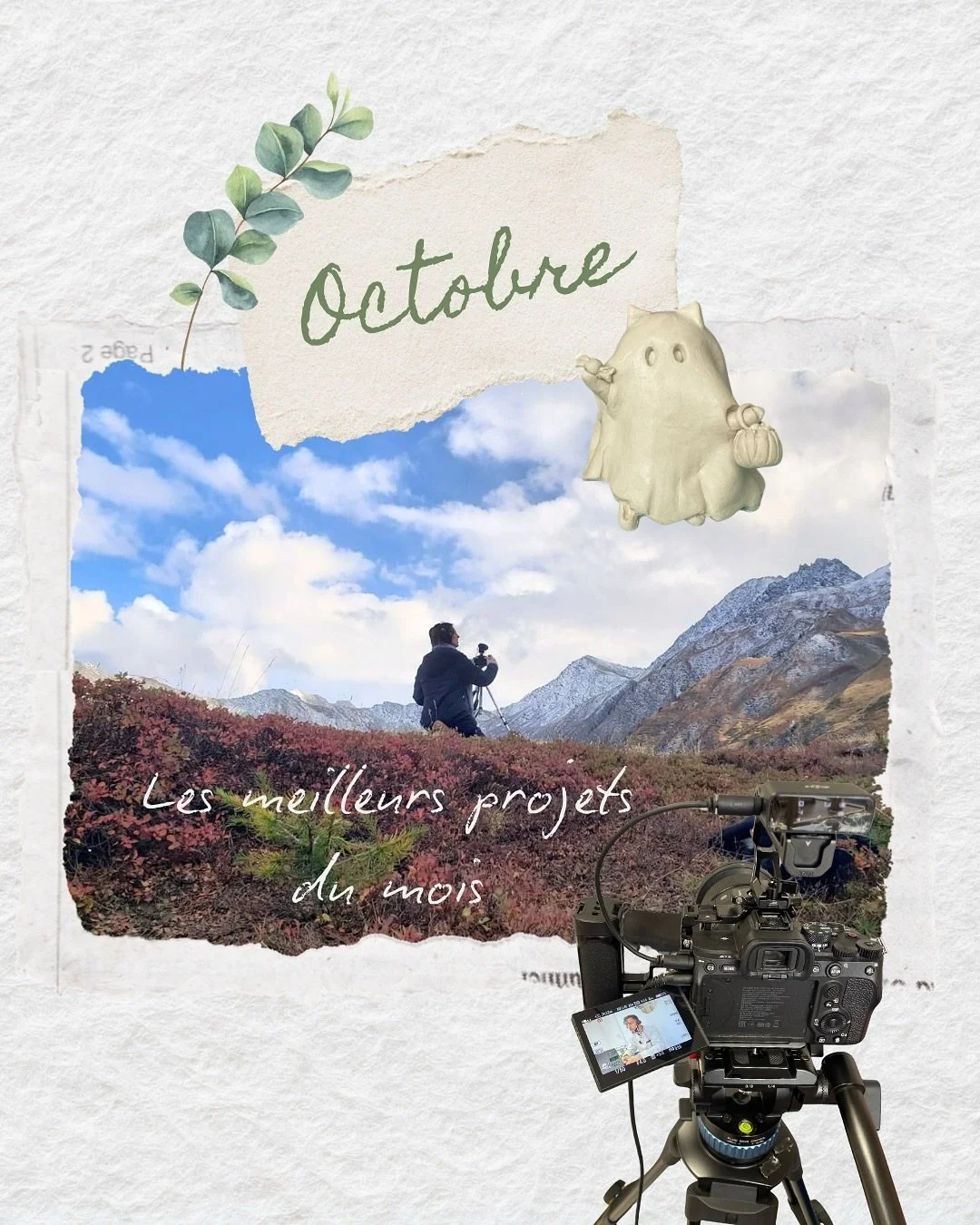 Octobre &eacute;tait un mois rempli avec plein de beaux projets ✨